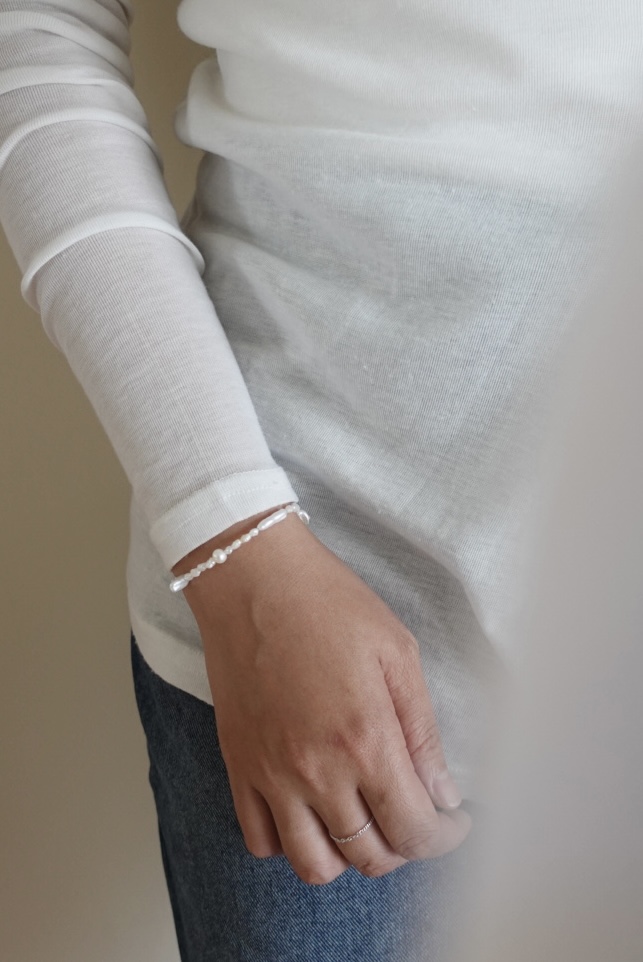 綜合巴洛克珍珠手鍊 S925