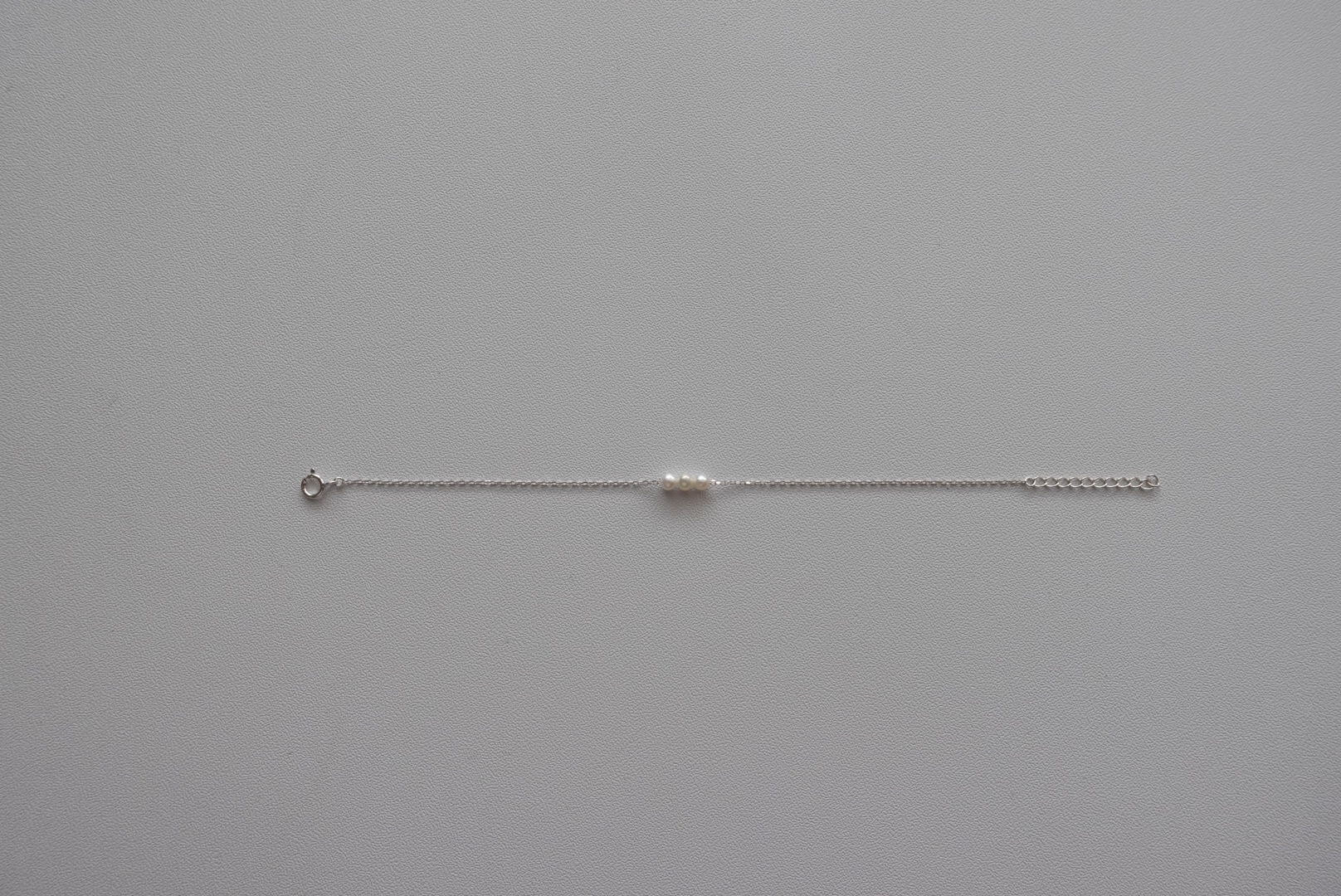 三顆珍珠手鍊 S9257