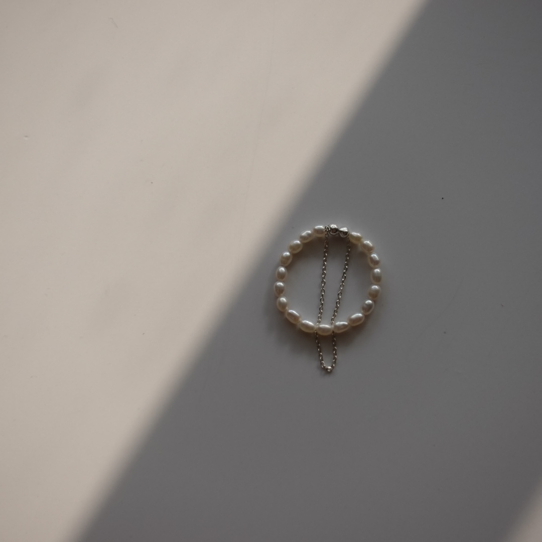 珍珠雙鏈戒指 S9253