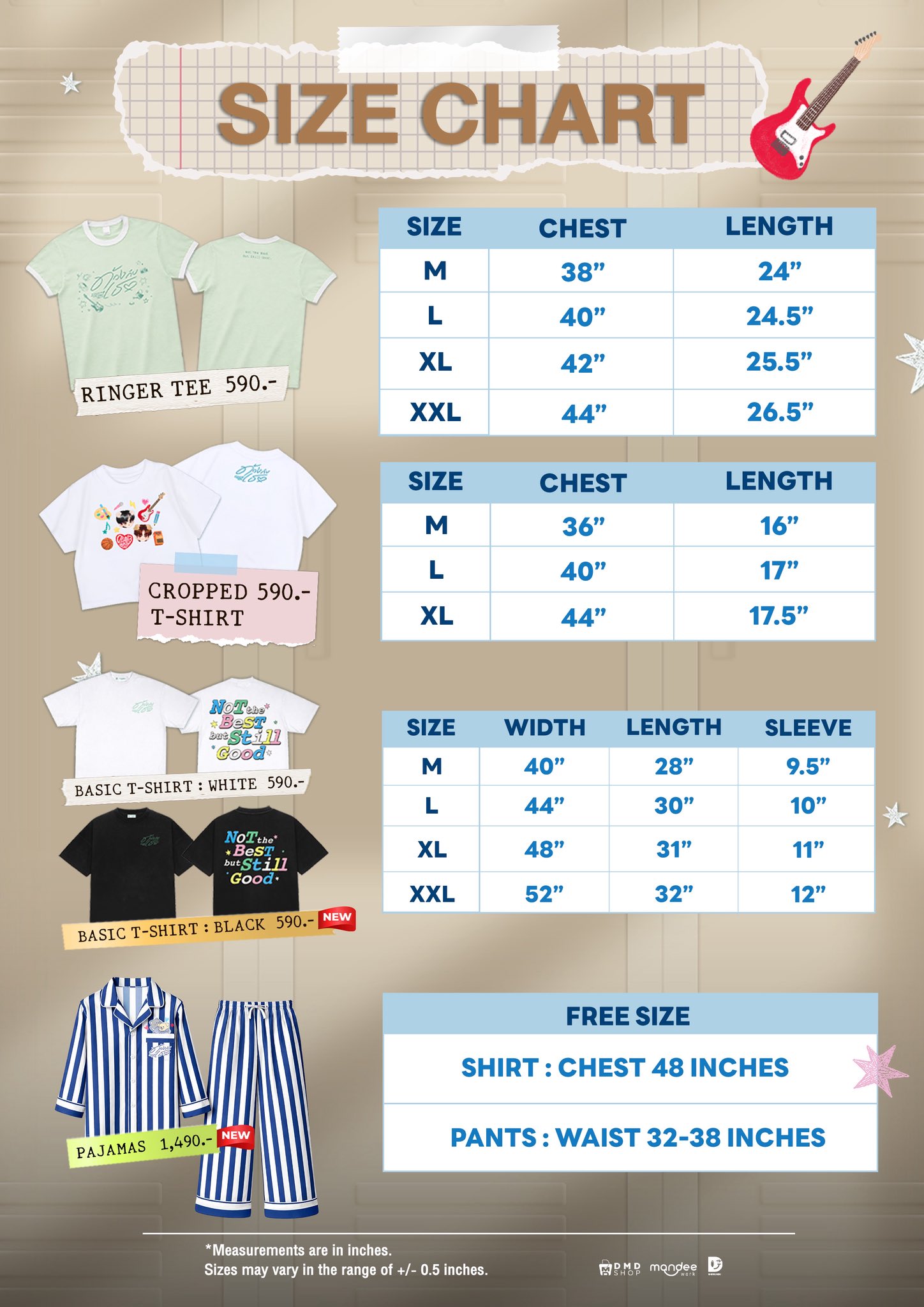 線上預購(需先付款) - Duang With You 衣服專區 - 04/12截止9