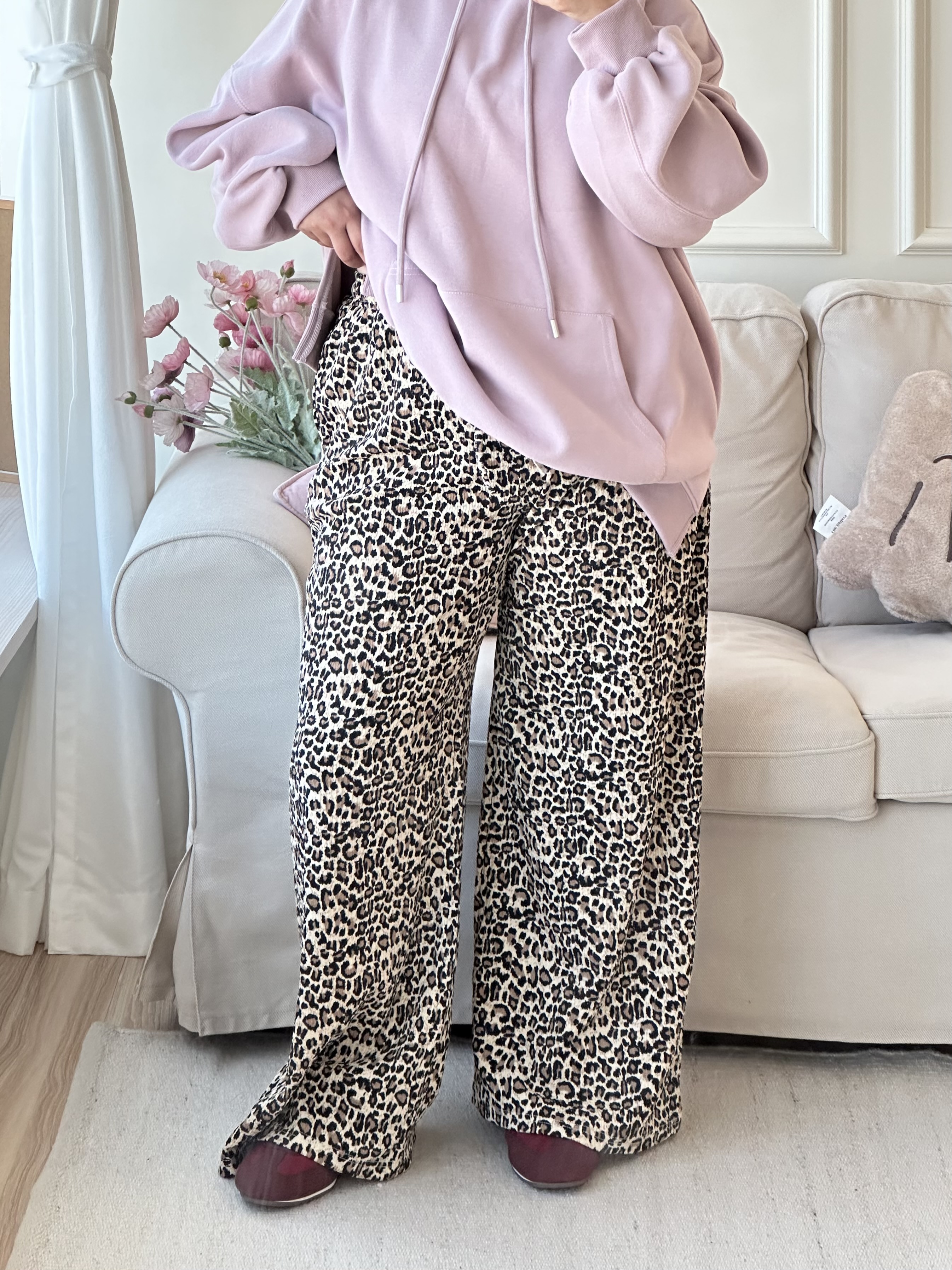 VOL.18|皺皺布豹紋神褲 VOL.18|皺皺布豹紋神褲