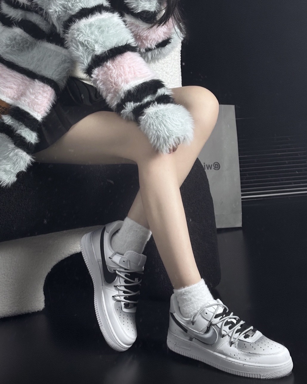 【訂製款】Nike Air Force 1 潑墨斷鉤 【訂製款】Nike Air Force 1 潑墨斷鉤