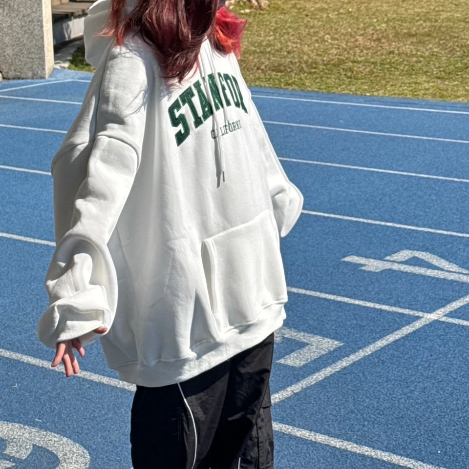 【現貨】STANFORD貼布繡重磅帽T