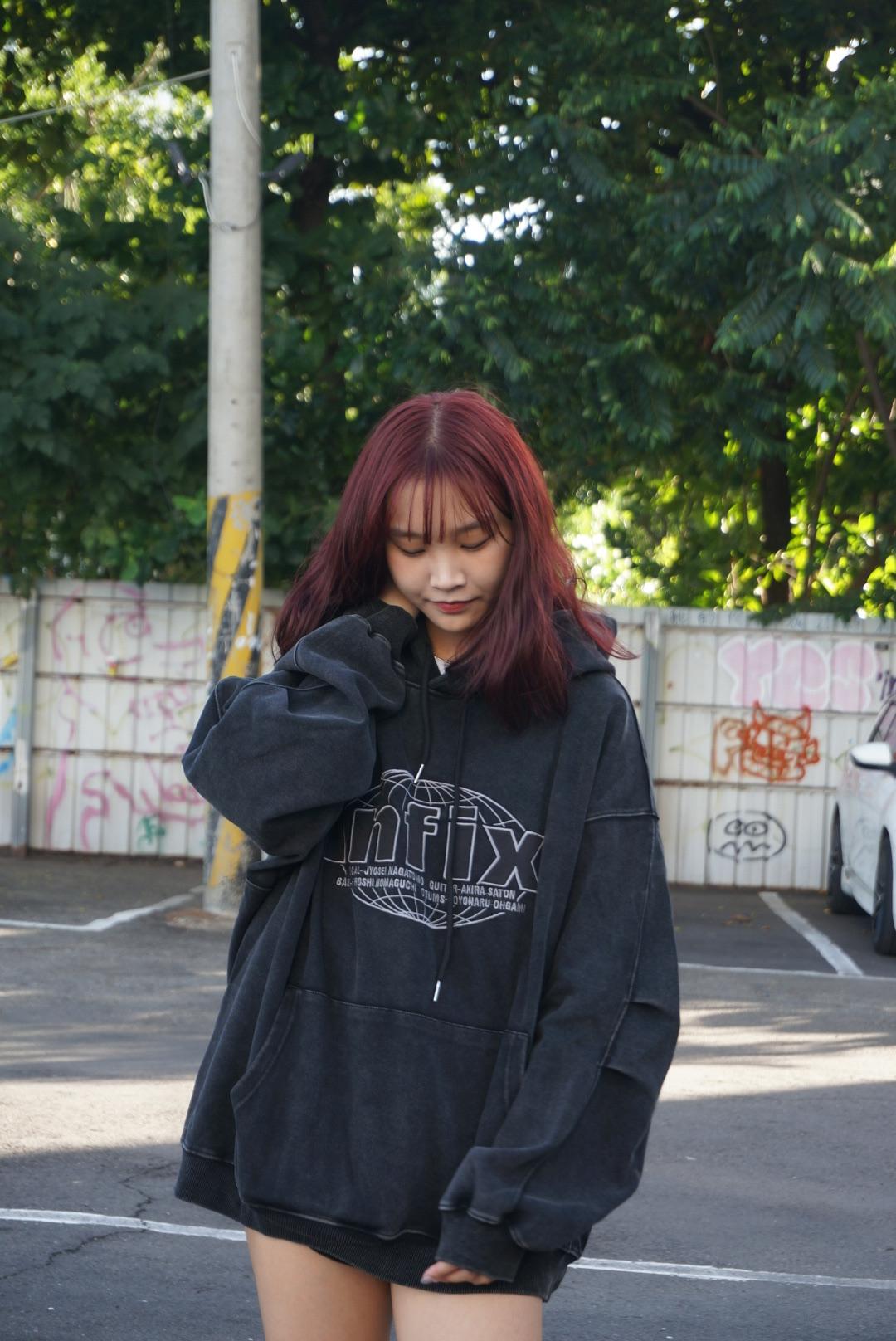 【爆款回歸】INFIX刺繡水洗帽T 【爆款回歸】INFIX刺繡水洗帽T