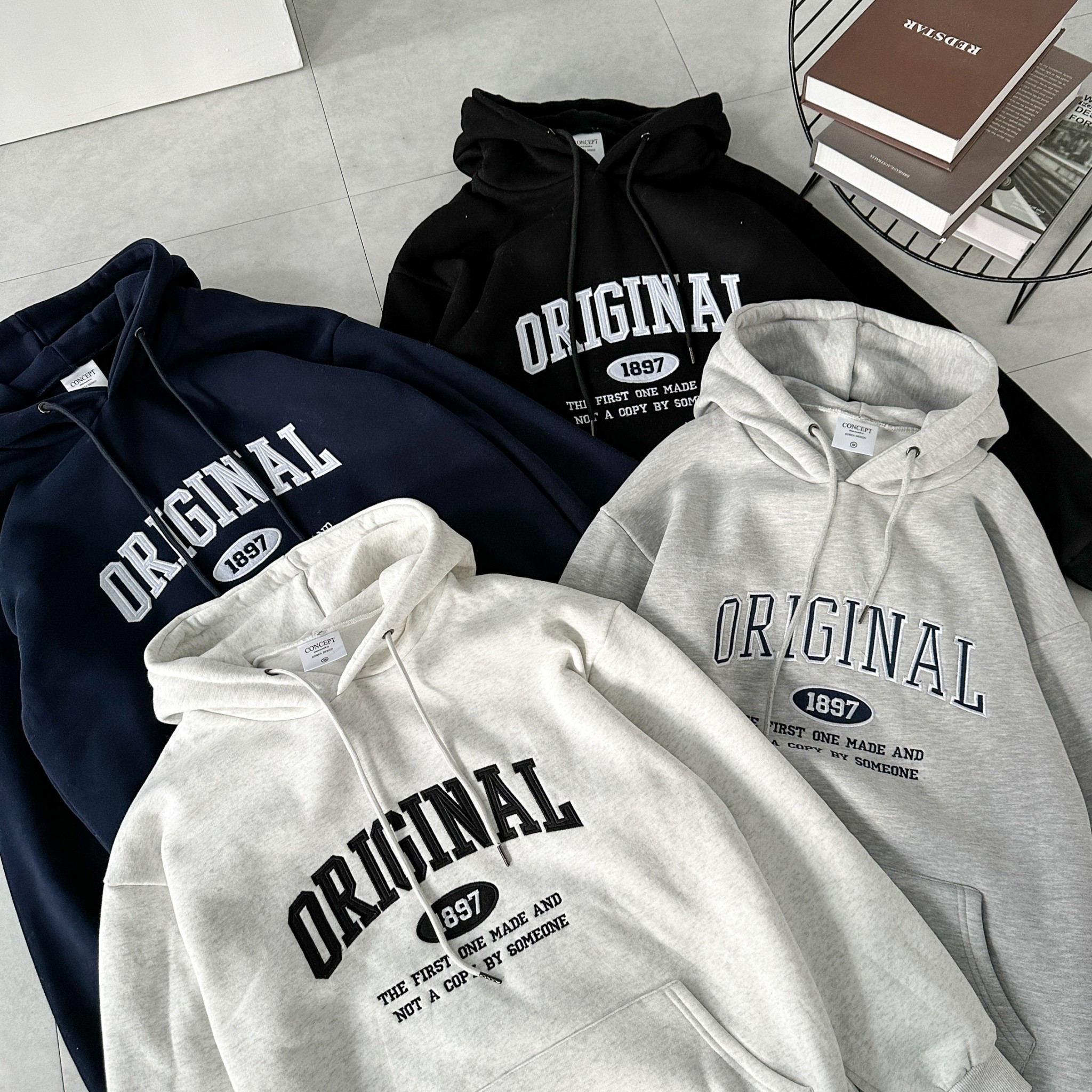 【現貨】電繡ORIGINAL美式帽T 【現貨】電繡ORIGINAL美式帽T