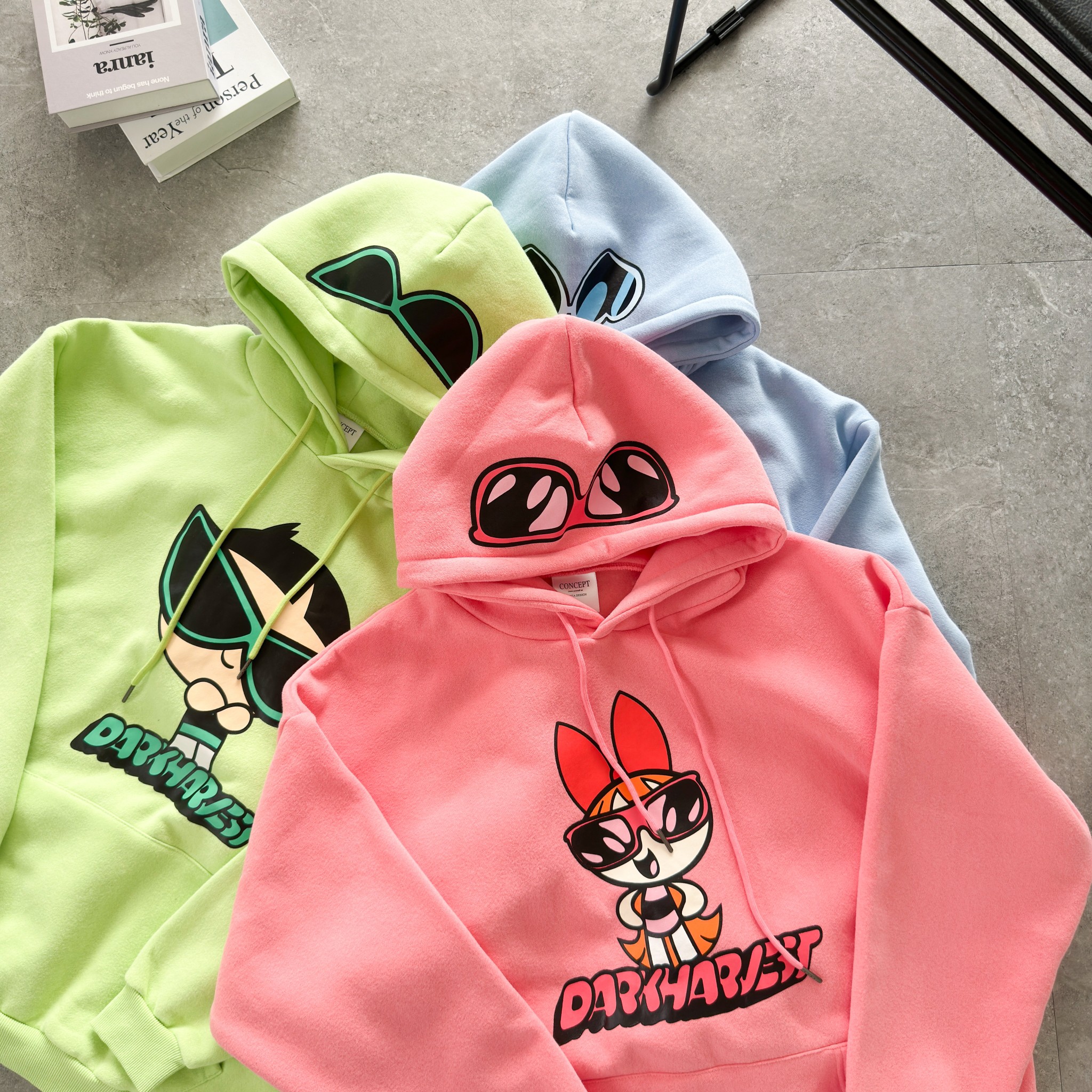 【現貨】飛天小女警印花帽T 【現貨】飛天小女警印花帽T