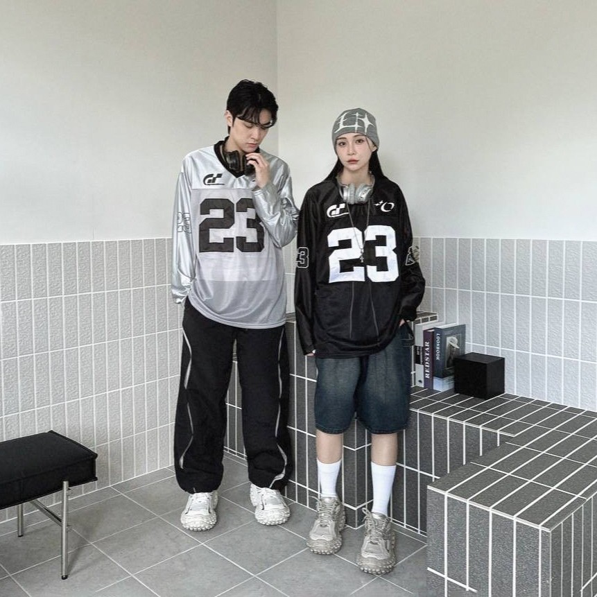 【現貨】美式23號V領透網寬鬆球衣 【現貨】美式23號V領透網寬鬆球衣