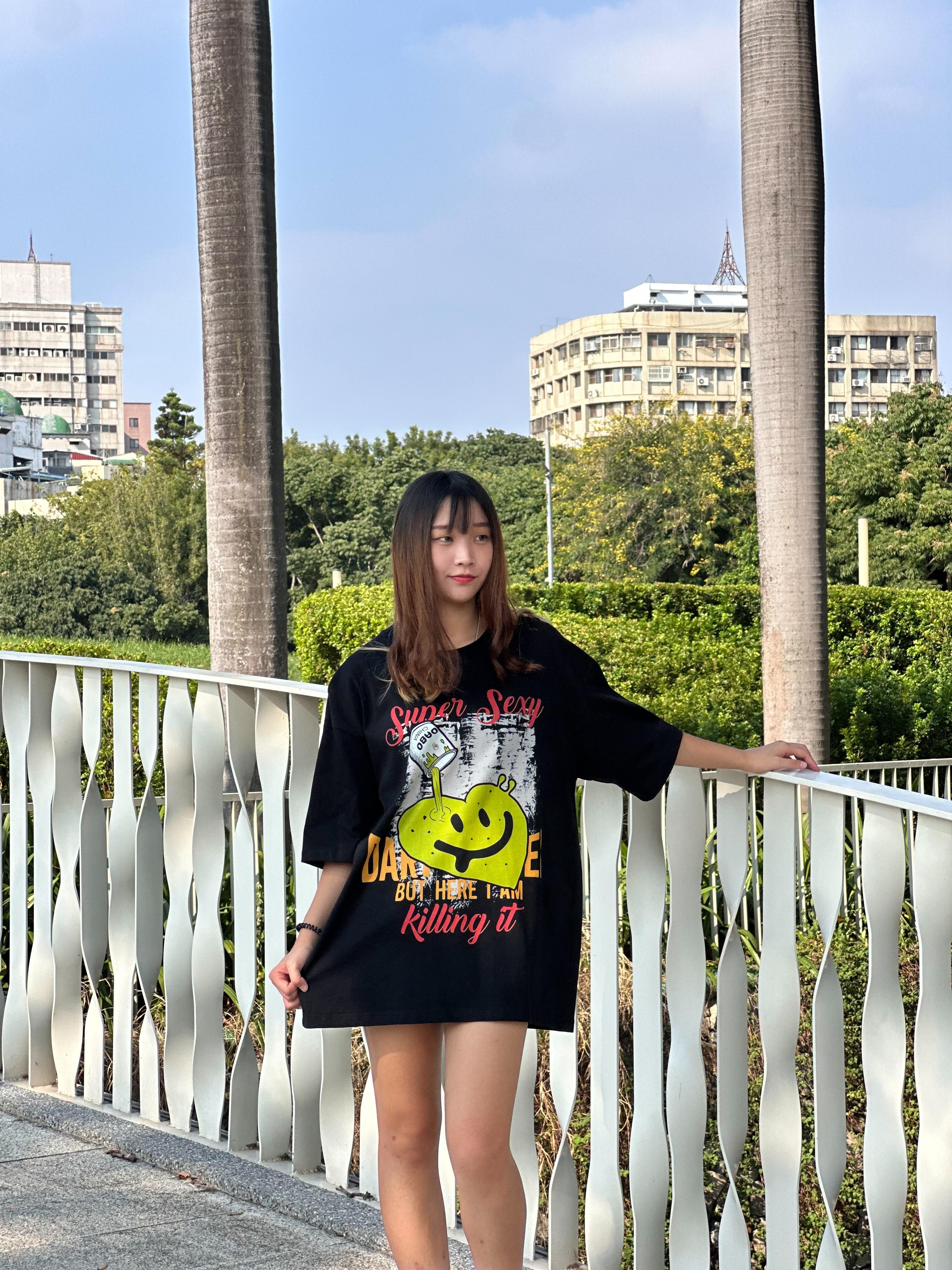 【現貨】開罐微笑重磅短T 【現貨】開罐微笑重磅短T