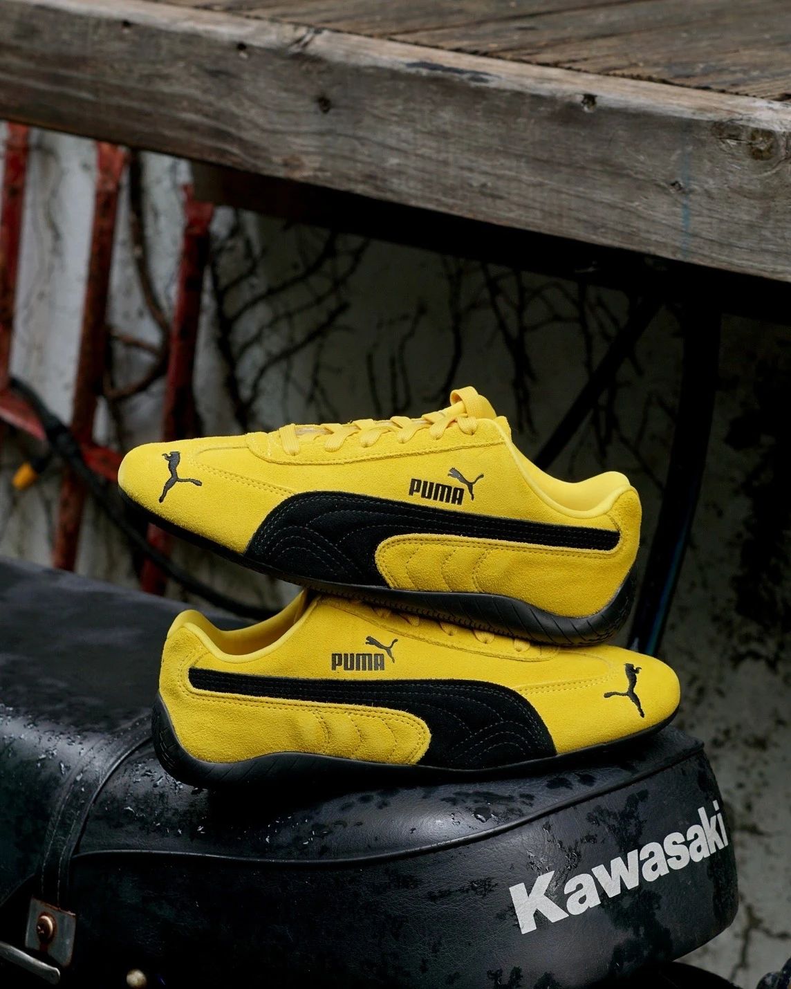 【熱門爆款🔥現貨】PUMA SPEEDCAT OG 大黃蜂 黑黃 復古賽車鞋｜ 398846-19