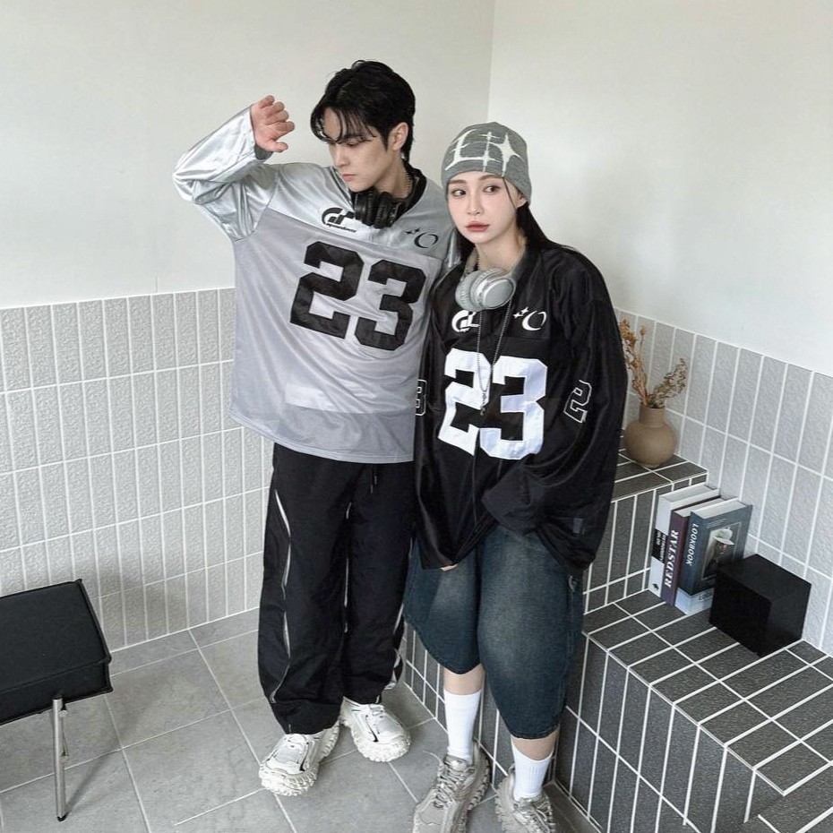 【現貨】美式23號V領透網寬鬆球衣 【現貨】美式23號V領透網寬鬆球衣