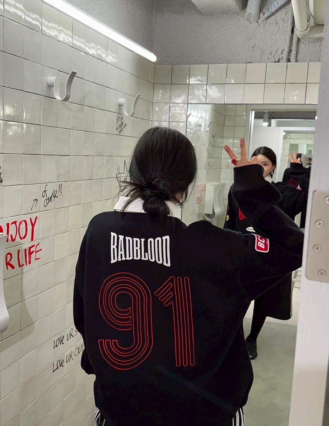 【現貨】BADBLOOD 91刺繡賽車風POLO衫 【現貨】BADBLOOD 91刺繡賽車風POLO衫