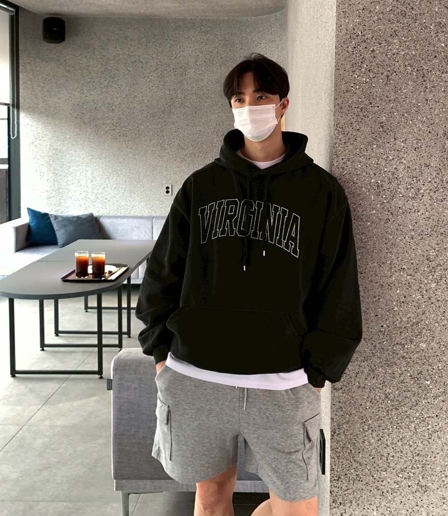 【現貨】美式簡約VIRGINIA牛奶絨帽T 【現貨】美式簡約VIRGINIA牛奶絨帽T