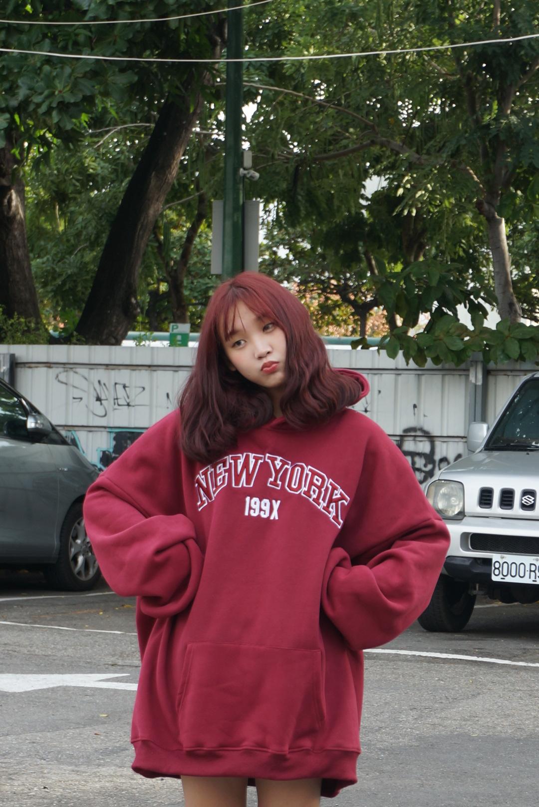 【現貨】 199X刺繡紐約重磅帽T 【現貨】 199X刺繡紐約重磅帽T