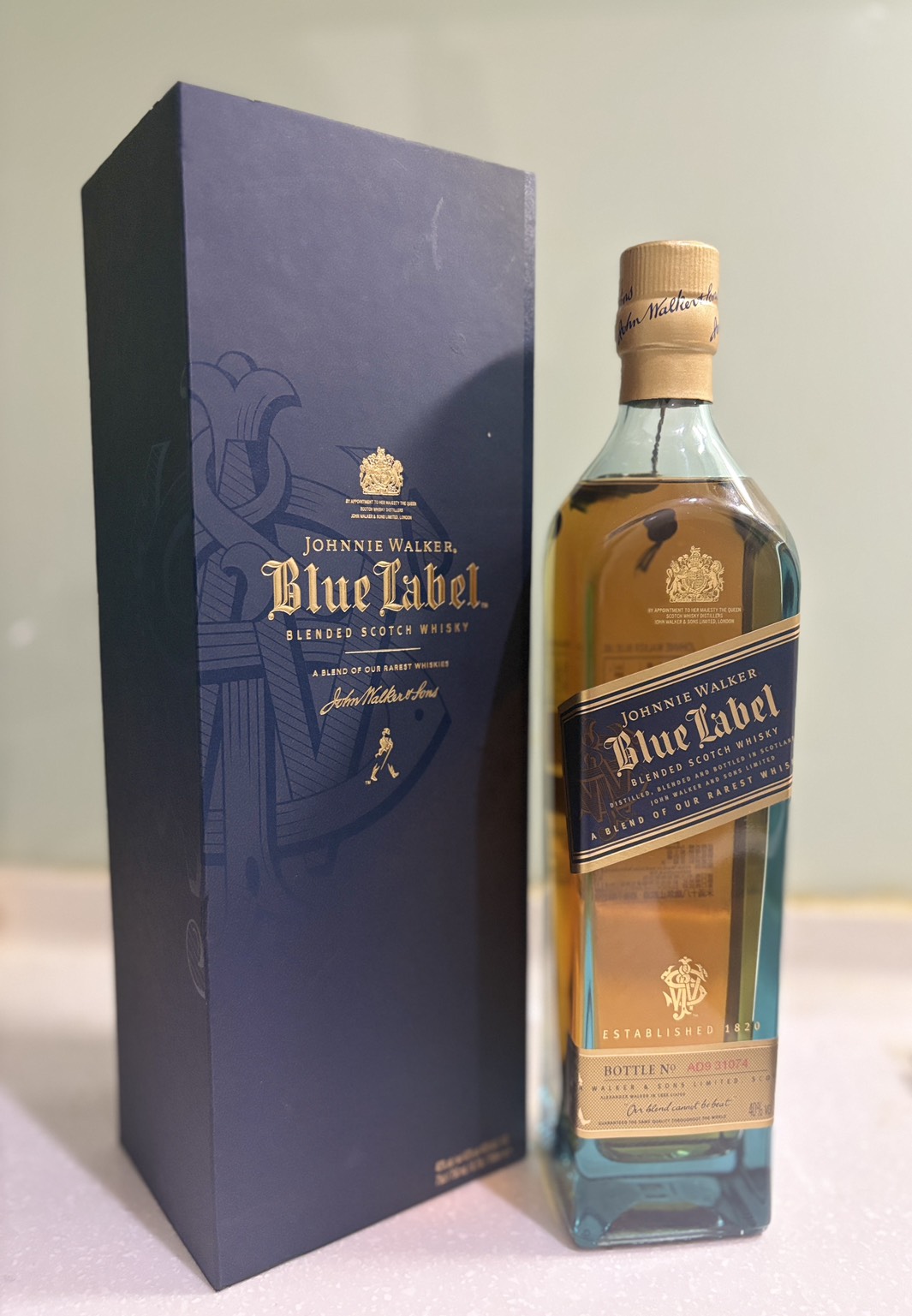 約翰走路藍牌威士忌(老酒)