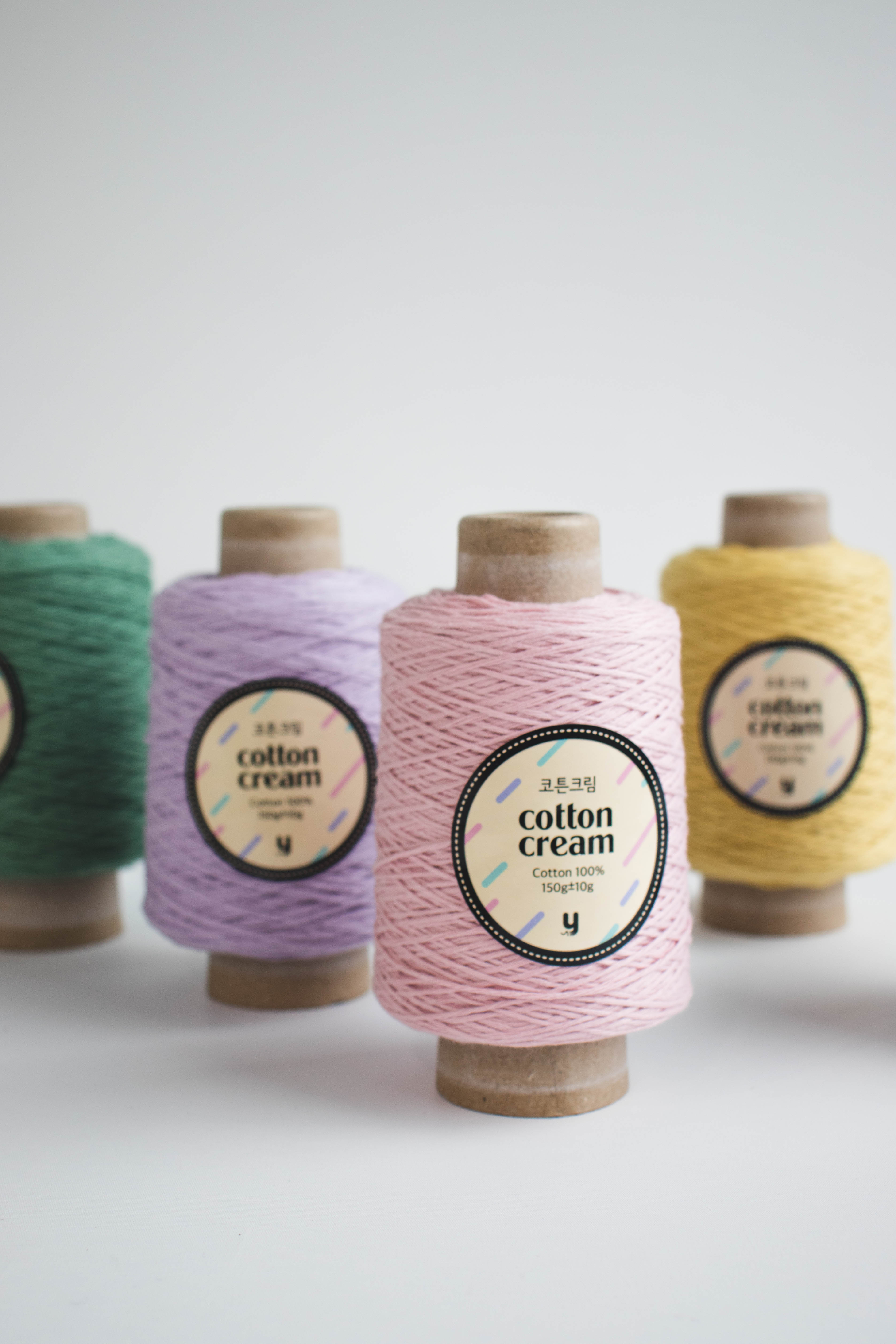 【Yarn-a】100%純棉Cotton Cream 150g1