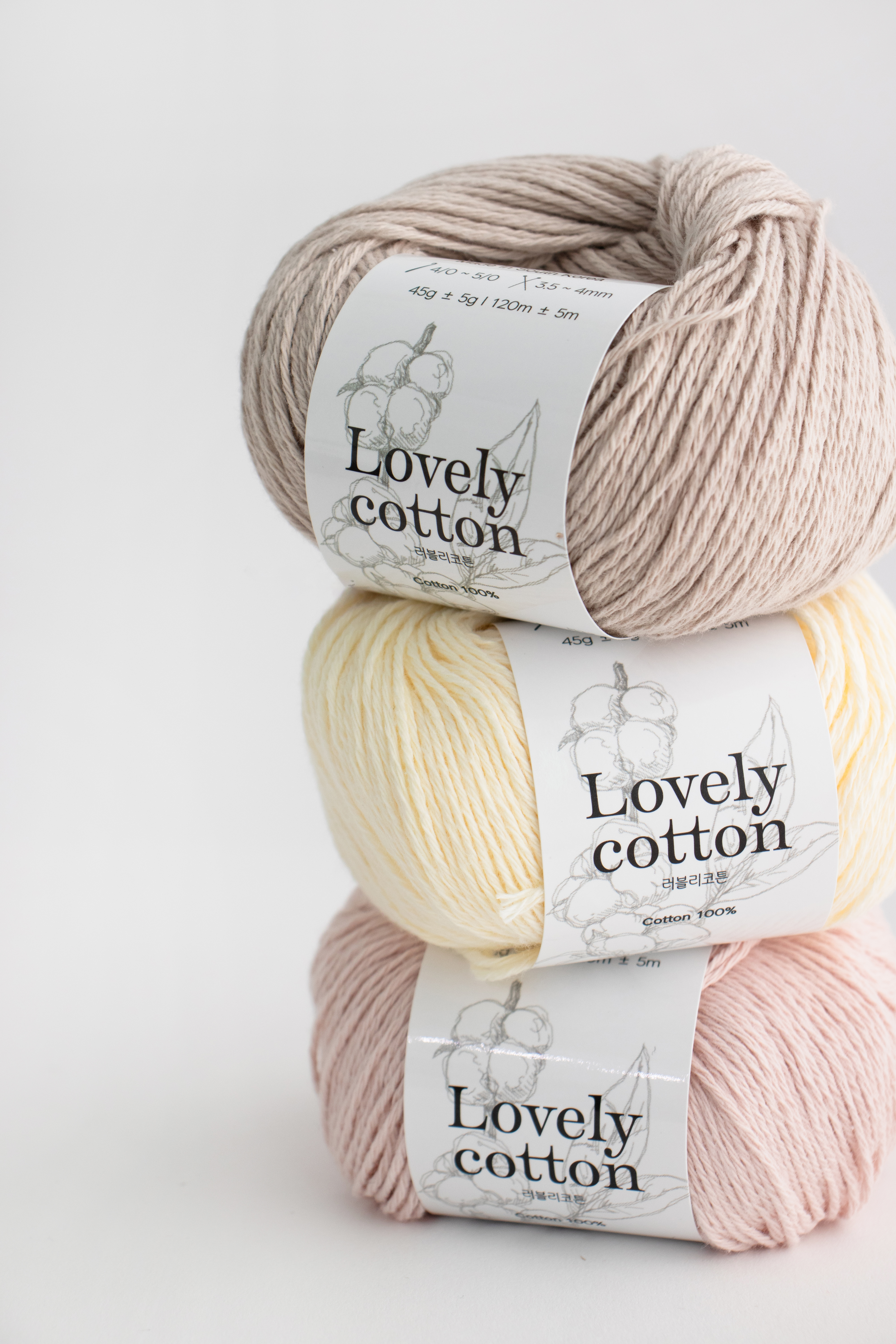 【Yarn-a】Lovely cotton 45g1