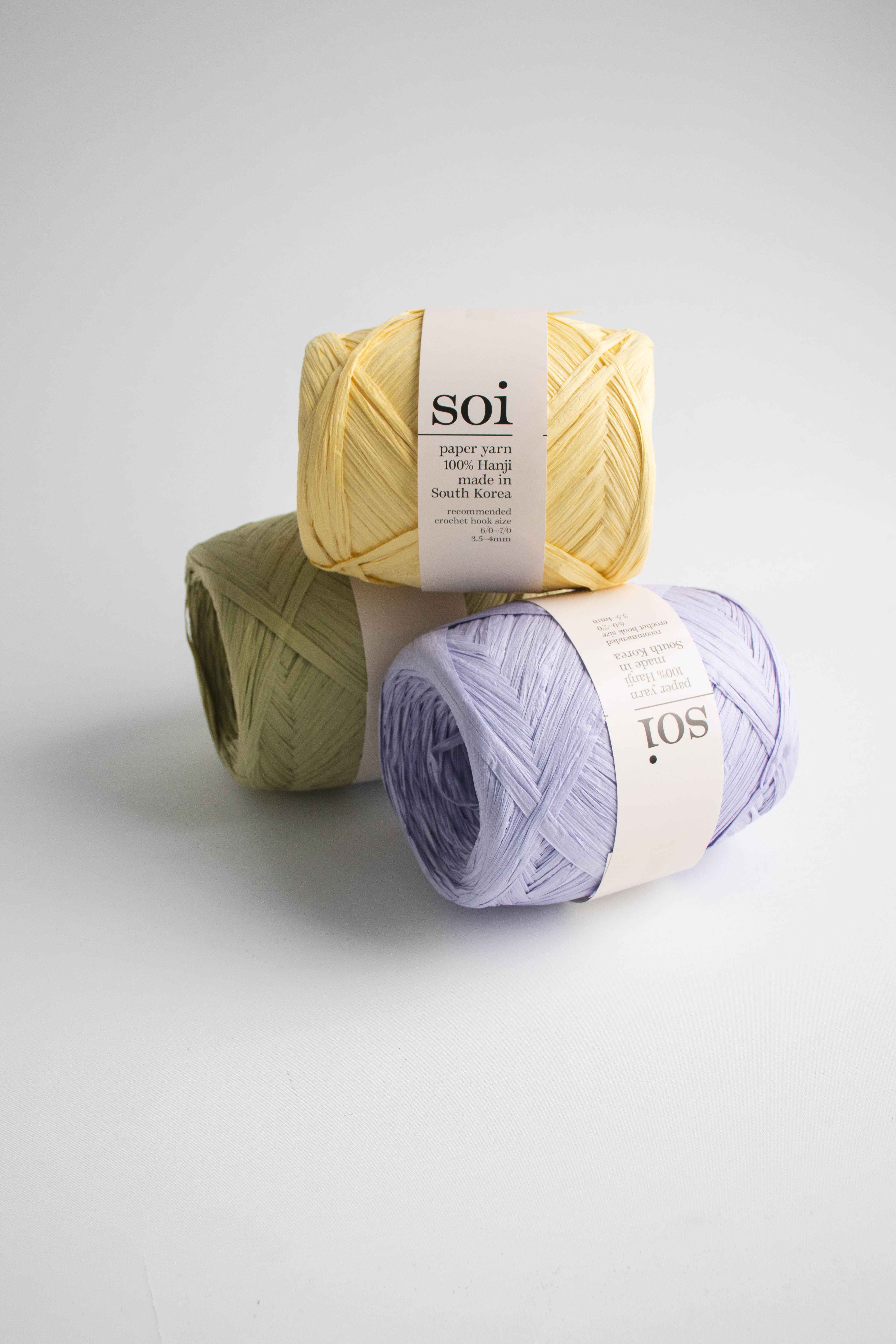 【Yarn-a】Soi 韓紙線200g3
