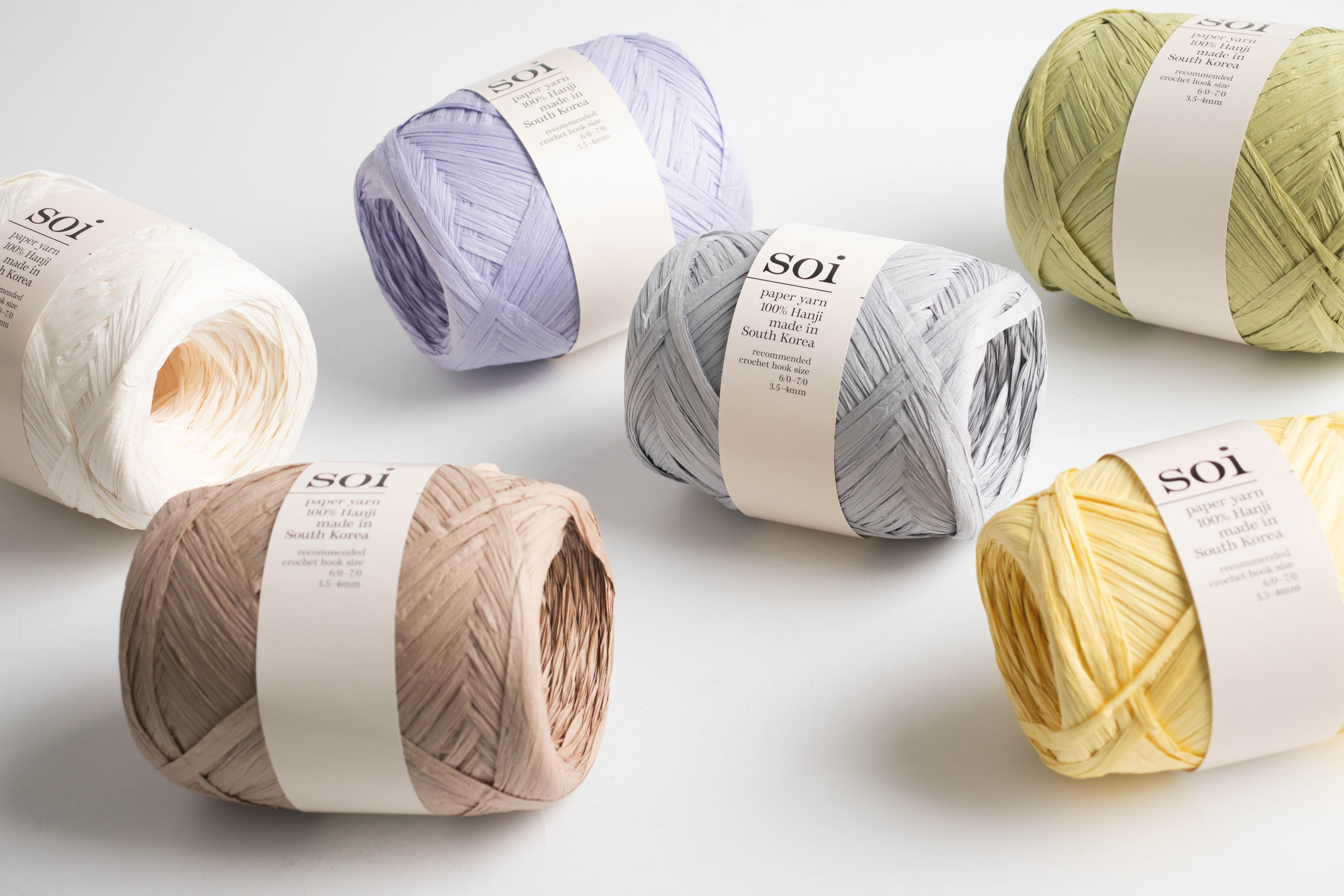 【Yarn-a】Soi 韓紙線200g8