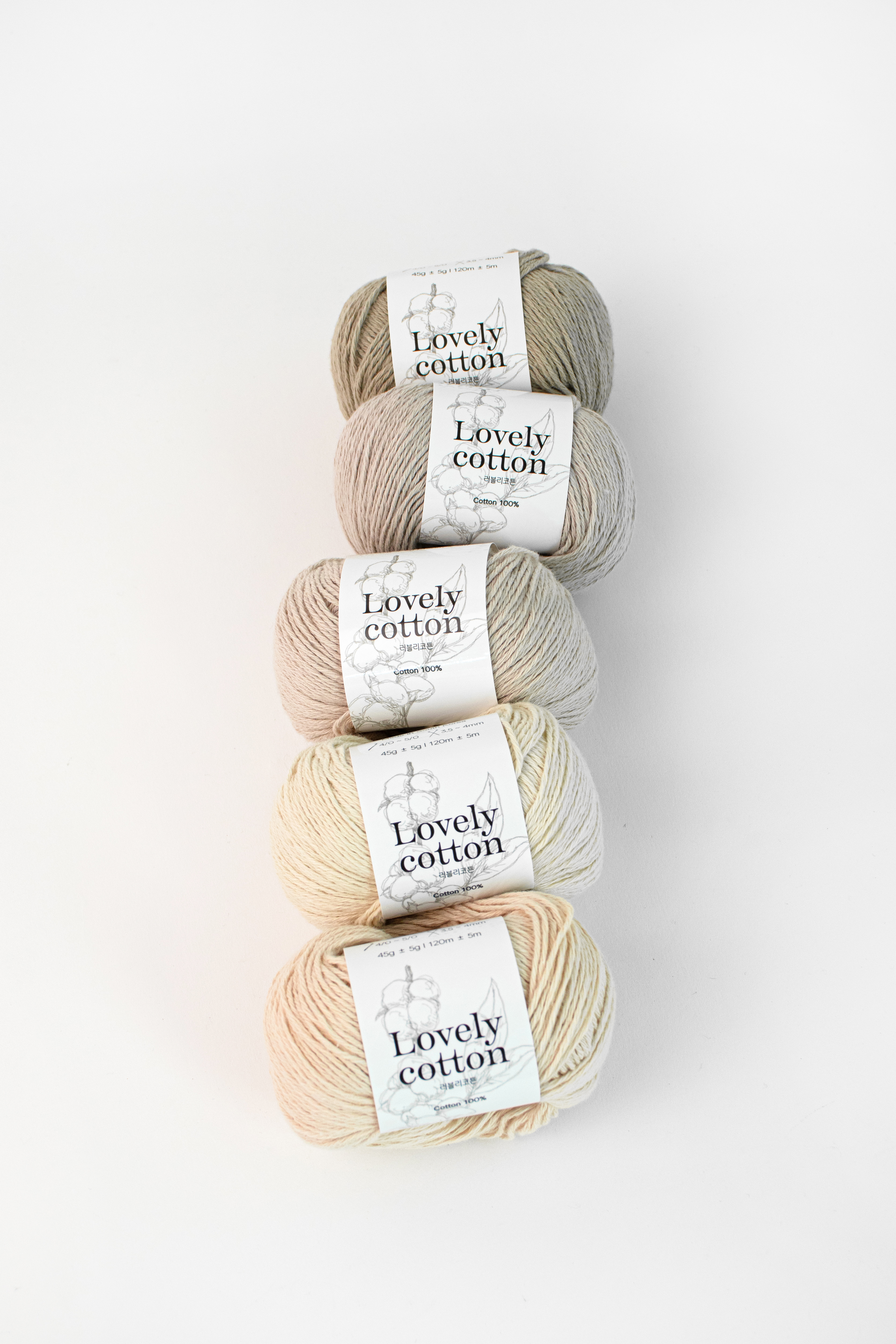 【Yarn-a】Lovely cotton 45g6
