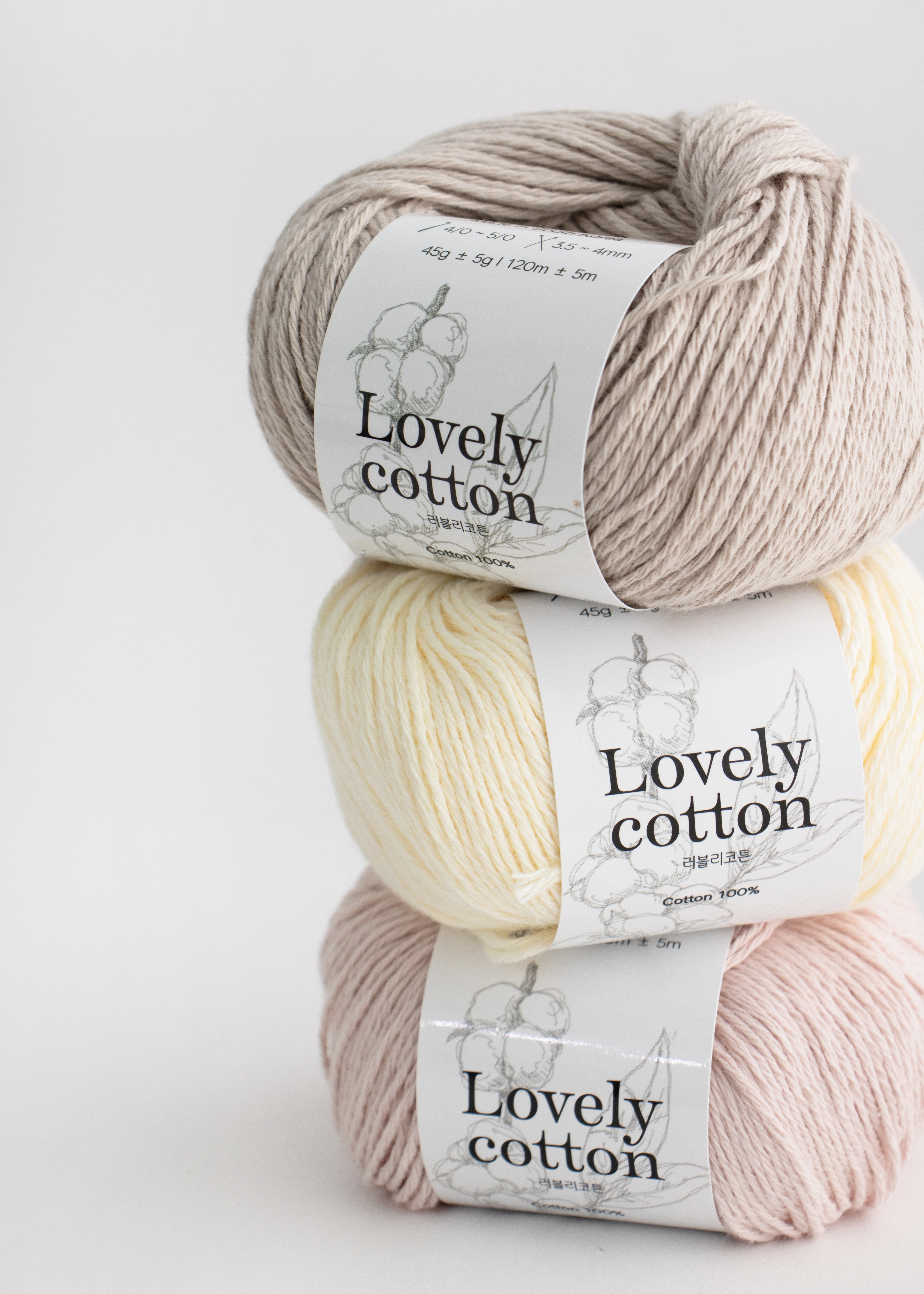 【Yarn-a】Lovely cotton 45g1
