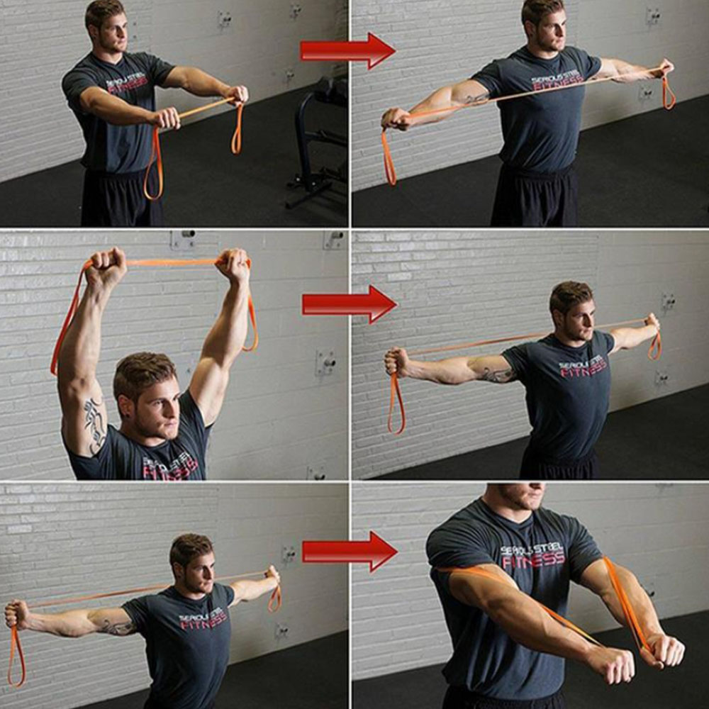 ~子甄彣璟~核心訓練 拉力帶 阻力帶 彈力帶 瑜珈輔助 阻力訓練圈 居家健身 運動 瑜珈 復健 伸展 訓練繩 拉力繩15