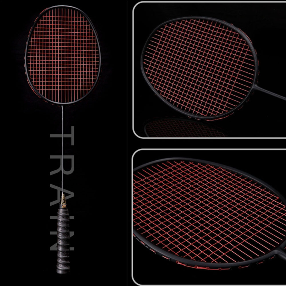 ~子甄彣璟~買1送3 碳素纖維 超輕羽毛球拍 小鋼炮 攻防兼備 高彈的中杆 輕鬆防守 羽毛球拍 羽毛球5