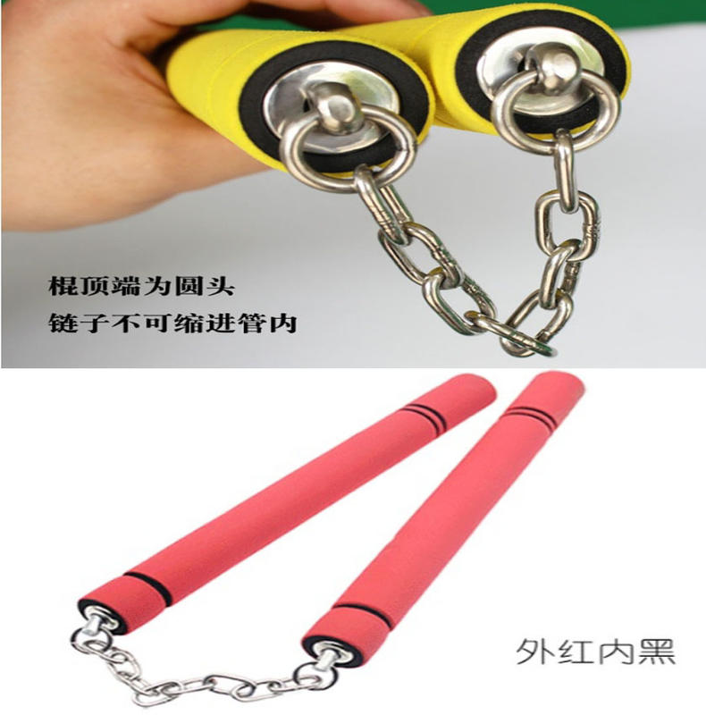 ~子甄彣璟~海綿雙節棍 成人 兒童 初學者練習棍 武術用品 李小龍 雙截棍 二節棍 練短棍 功夫棍 武術棍 練習棍 散打2