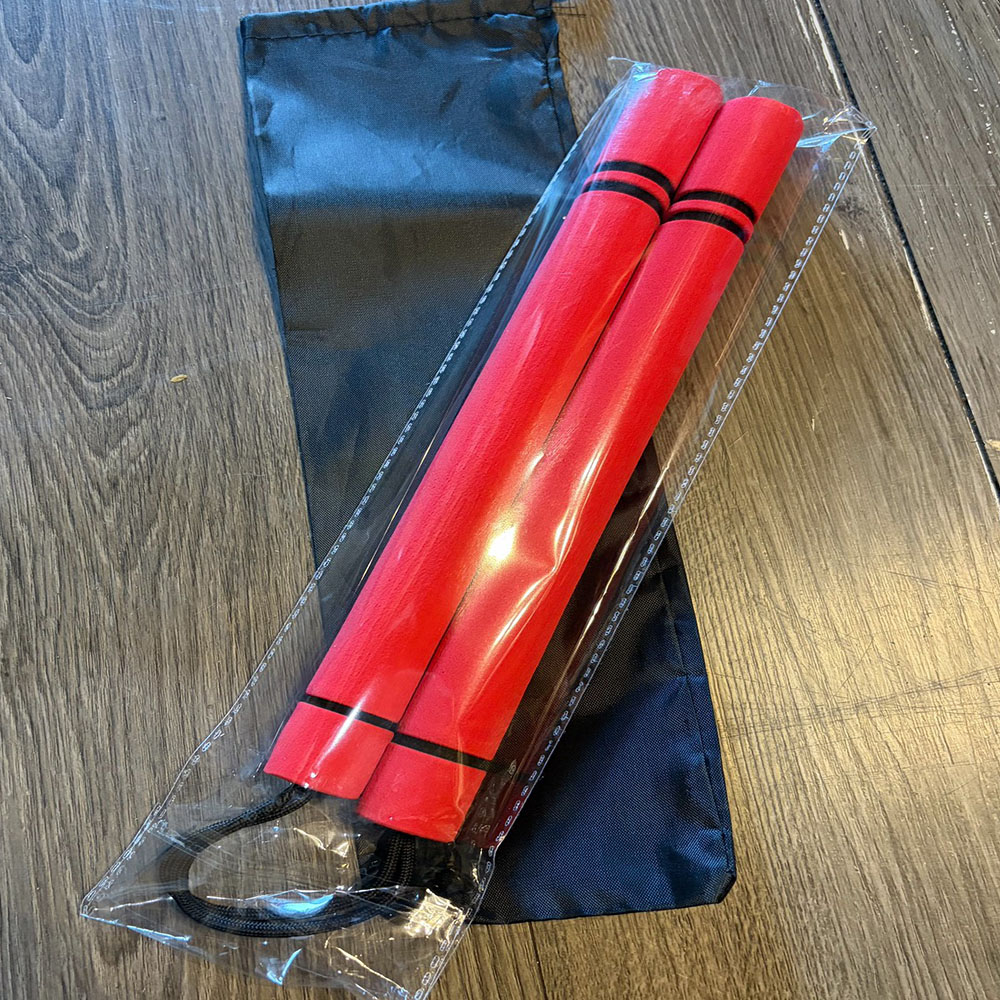 ~子甄彣璟~海綿雙節棍 成人 兒童 初學者練習棍 武術用品 李小龍 雙截棍 二節棍 練短棍 功夫棍 武術棍 練習棍 散打23