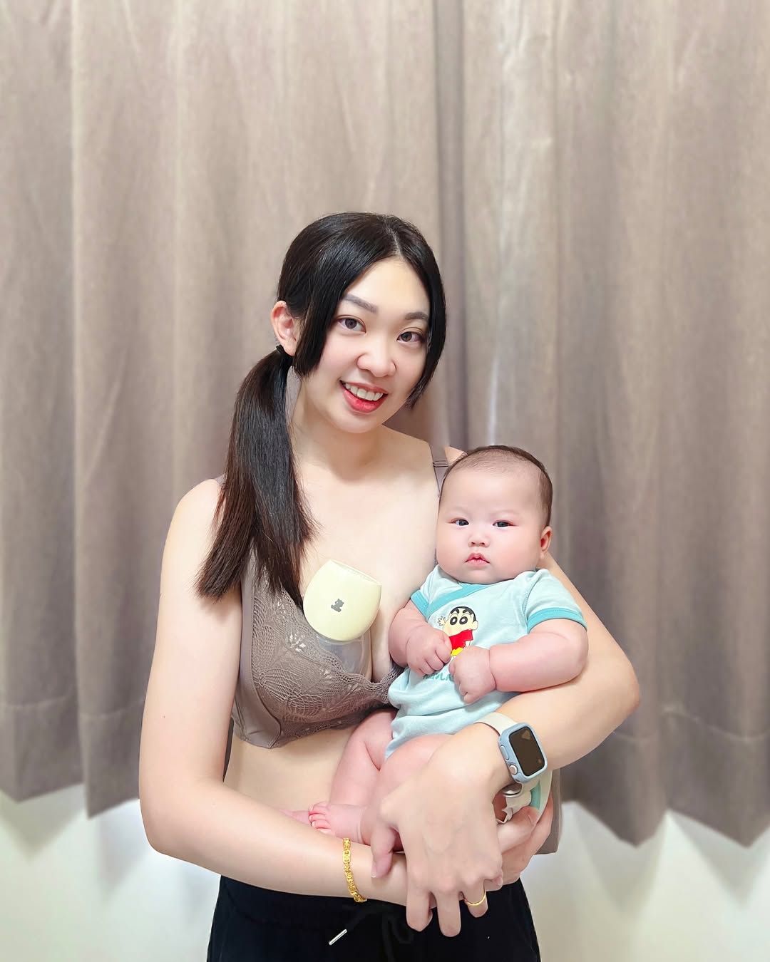 智允穿戴式免持電動吸乳器 讓我深刻體會什麼叫做真正的「神隊友」👍🏻