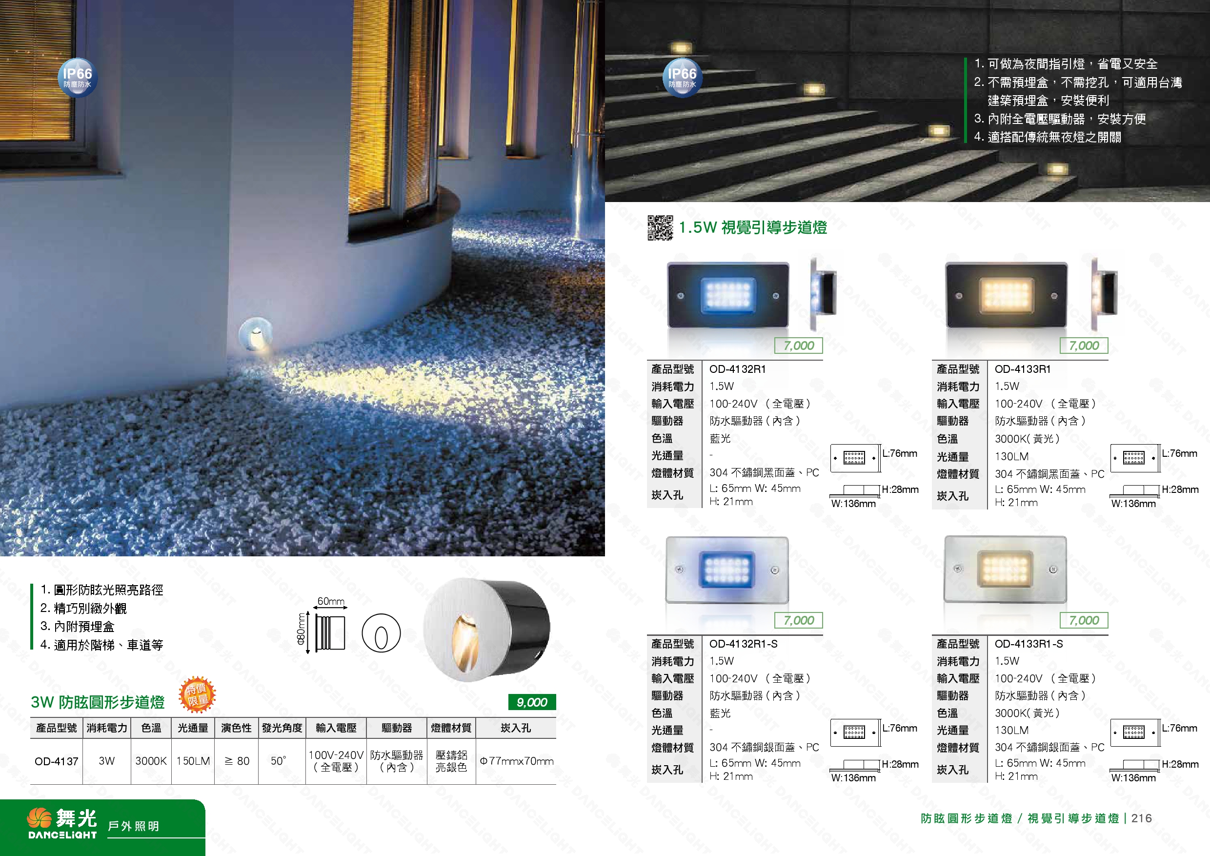 IP66 步道燈D215 | 所有商品- 魔豆燈飾專業照明