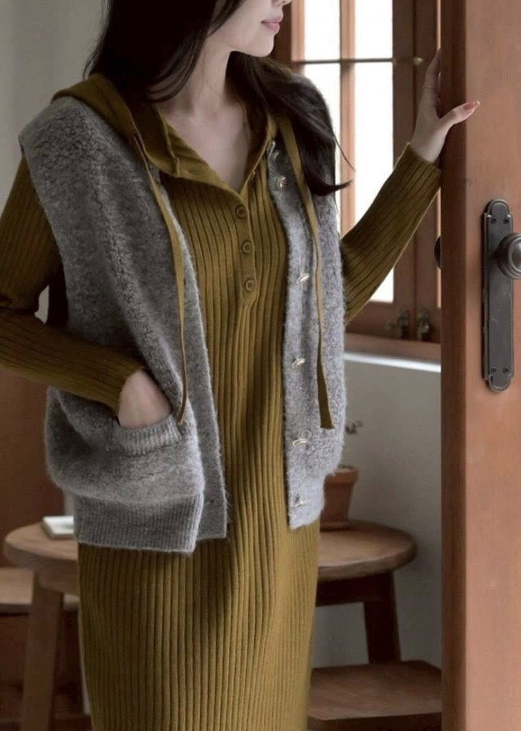 百搭款QQ毛背心*3色 KB9825090