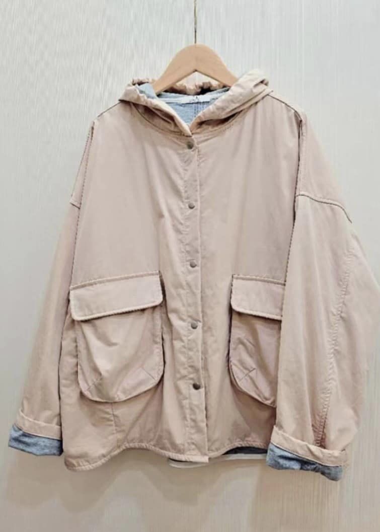 防風連帽造型外套*3色 KB9120986