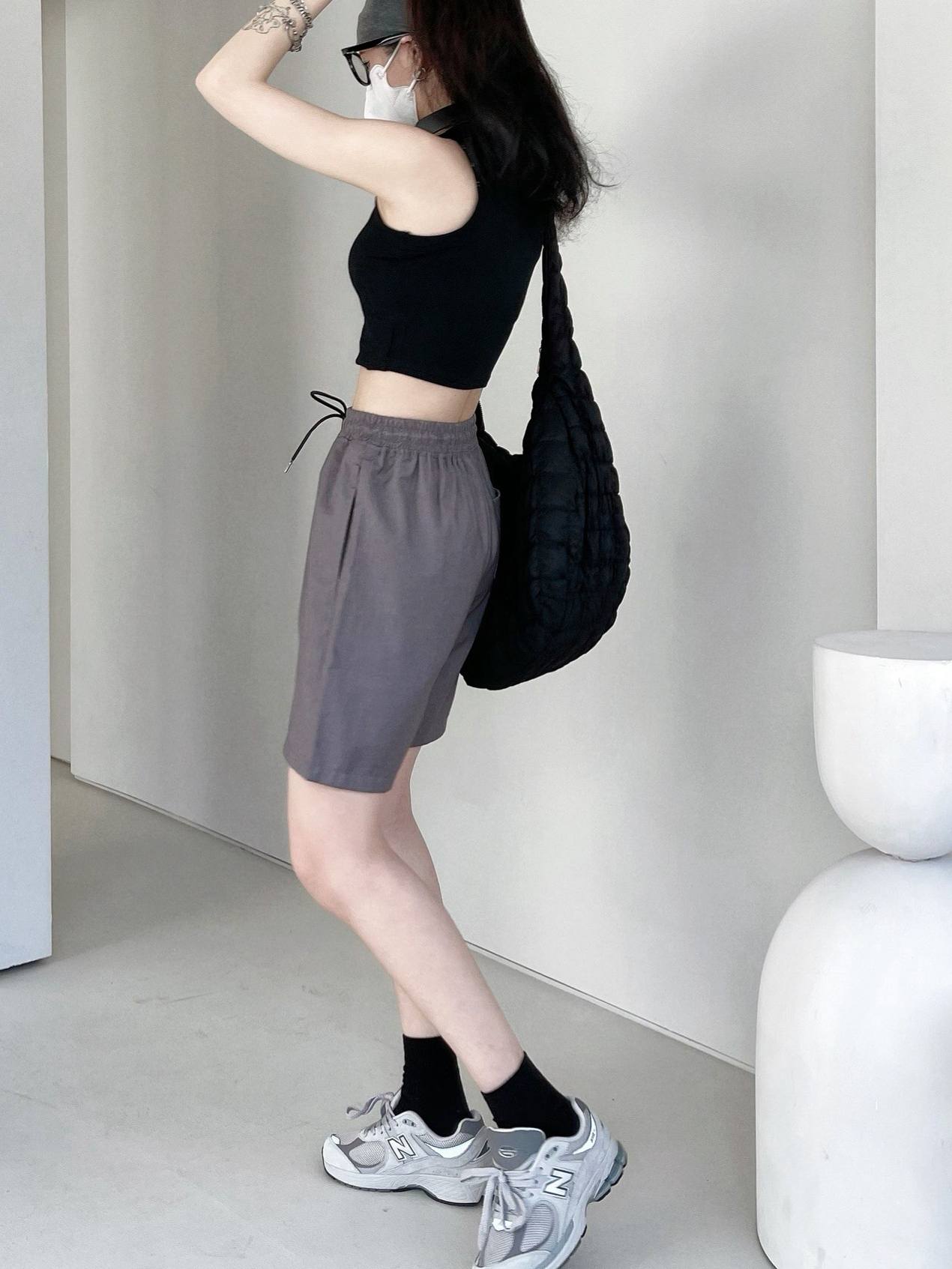 男女適穿-西裝面料休閒便褲*4色 T7764595