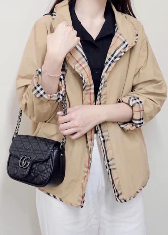 質感雙面穿防風造型外套*1色 KB095895