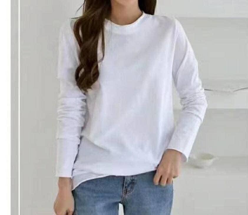 TH 棉質長袖基本款內搭*1色 KB073963