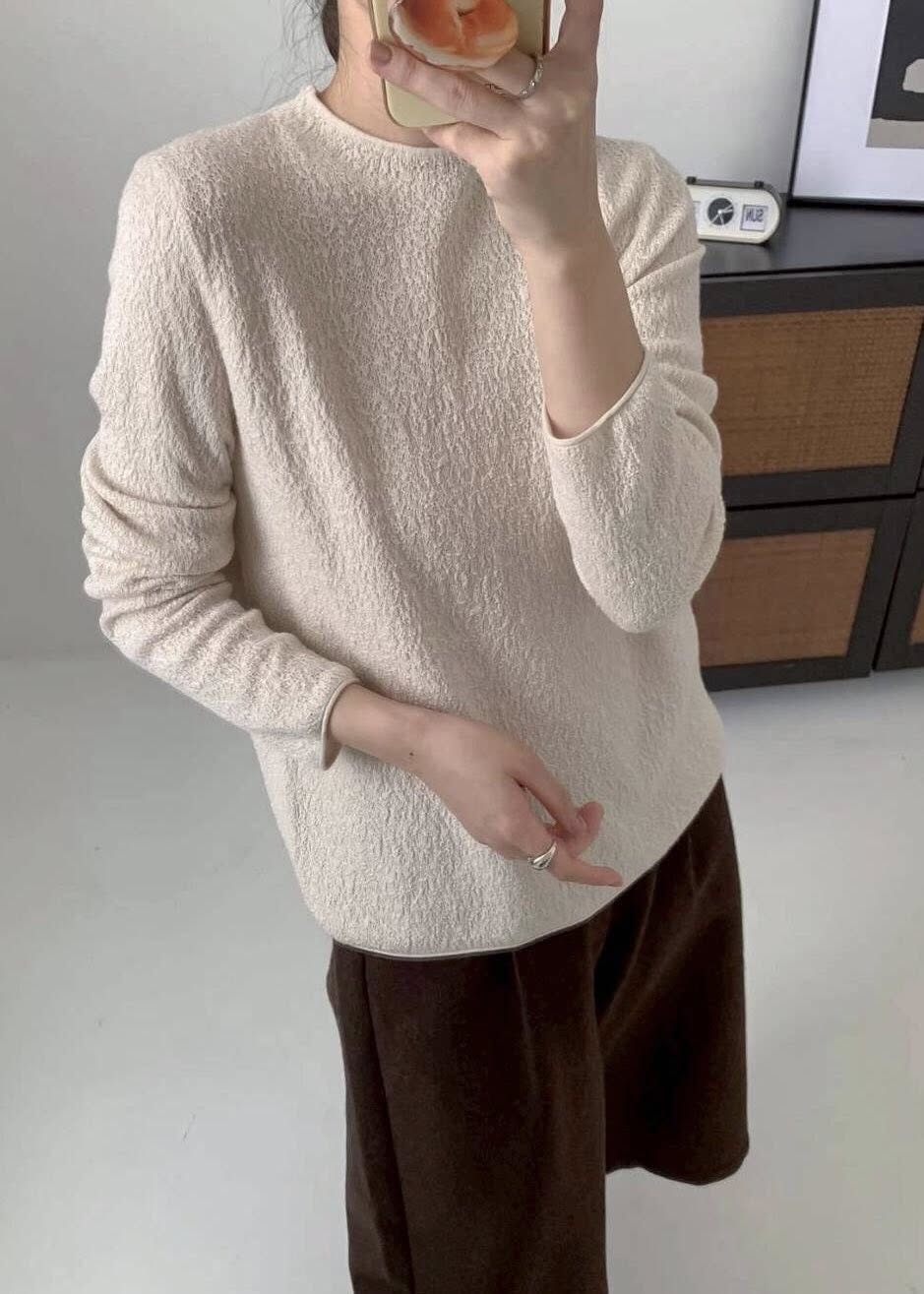 TH小立領針織上衣 *4色  k985989