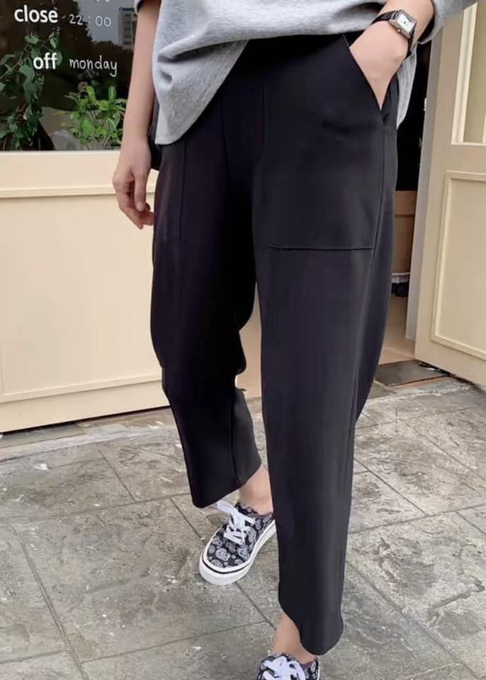 韓國大口袋休閒褲*1色 KB98009