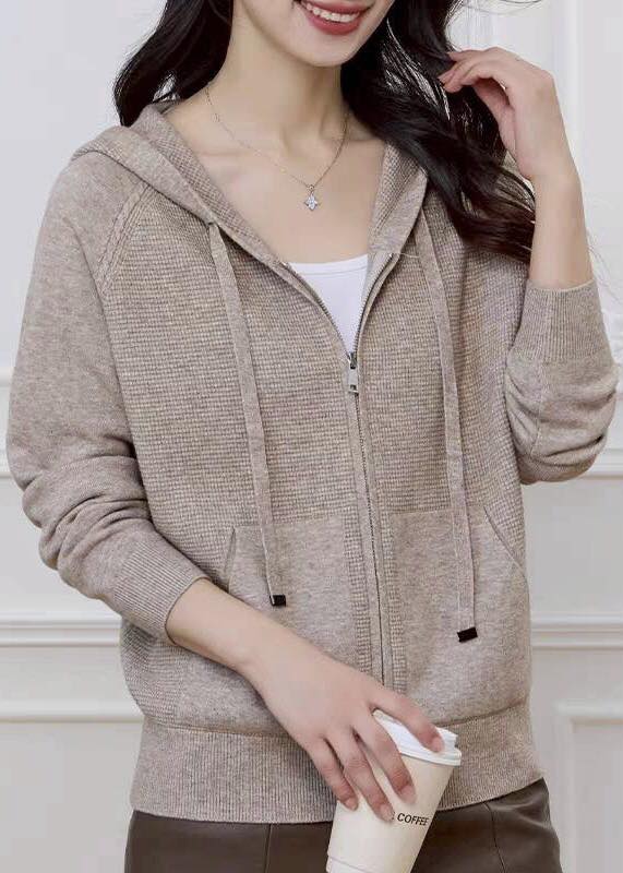 換季首選針織連帽外套*6色 KB98559