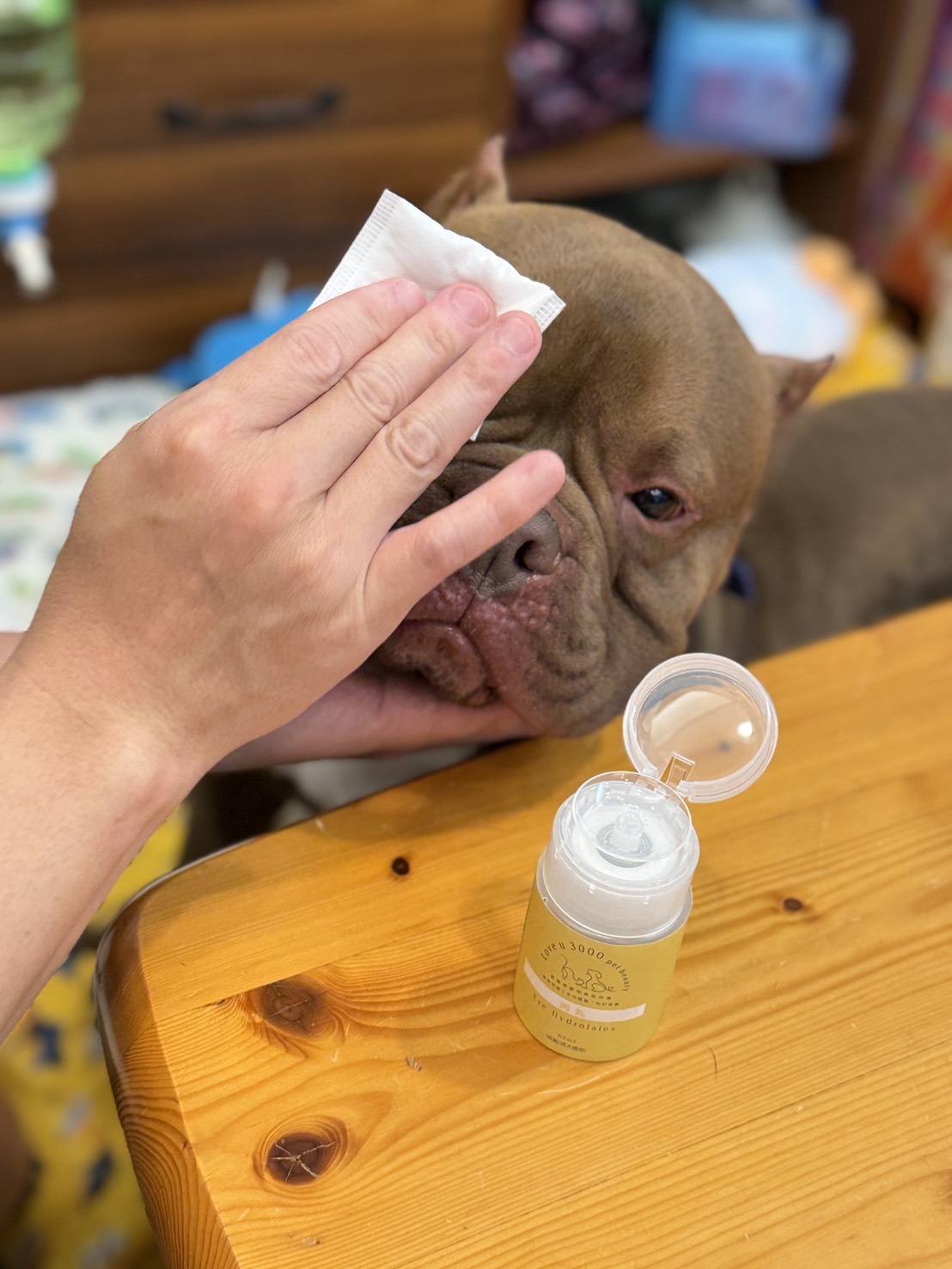 材料包成品說明-(眼周精華水)天然潔眼修護純露60ml4