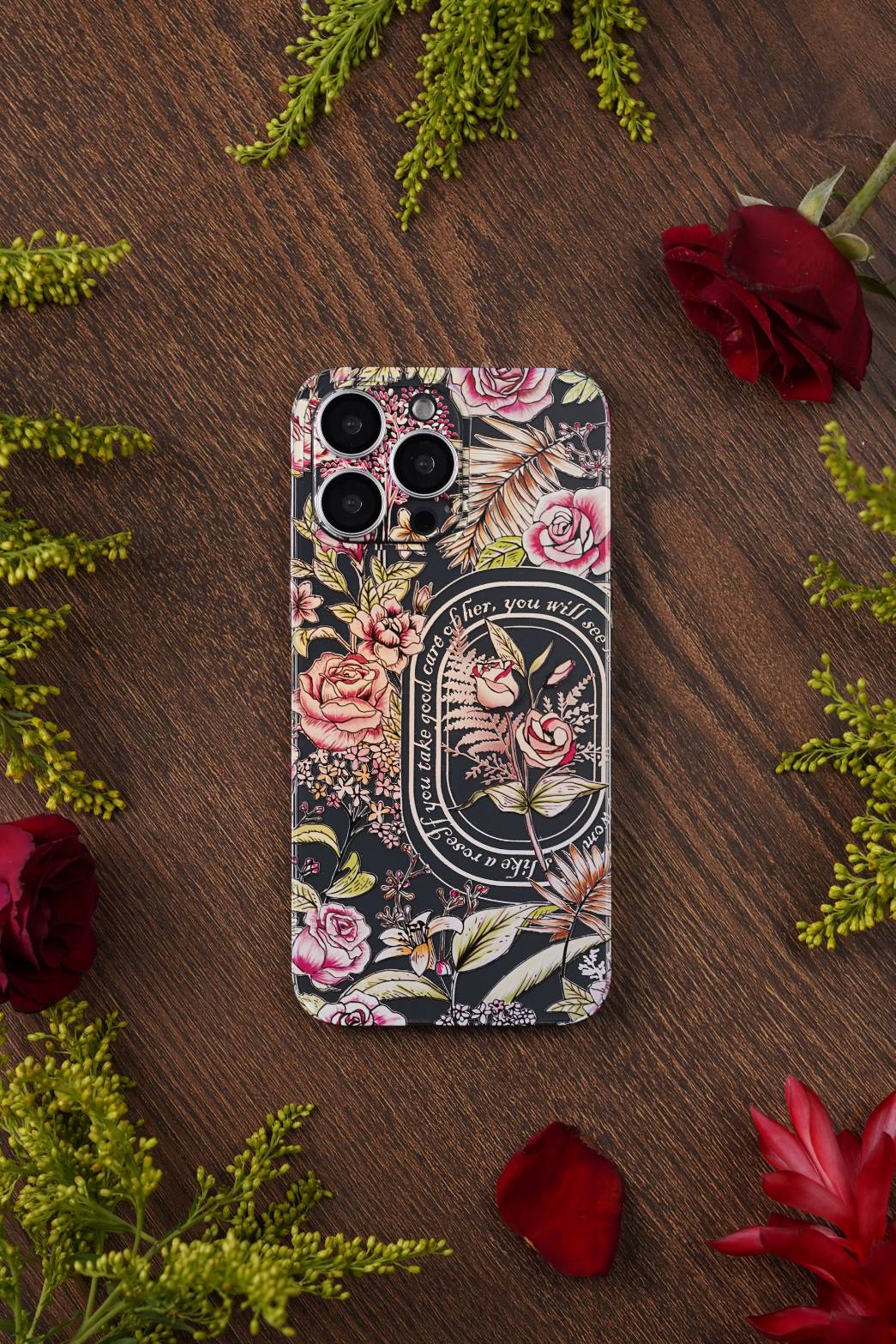 鈦繪晶雕膜-玫瑰