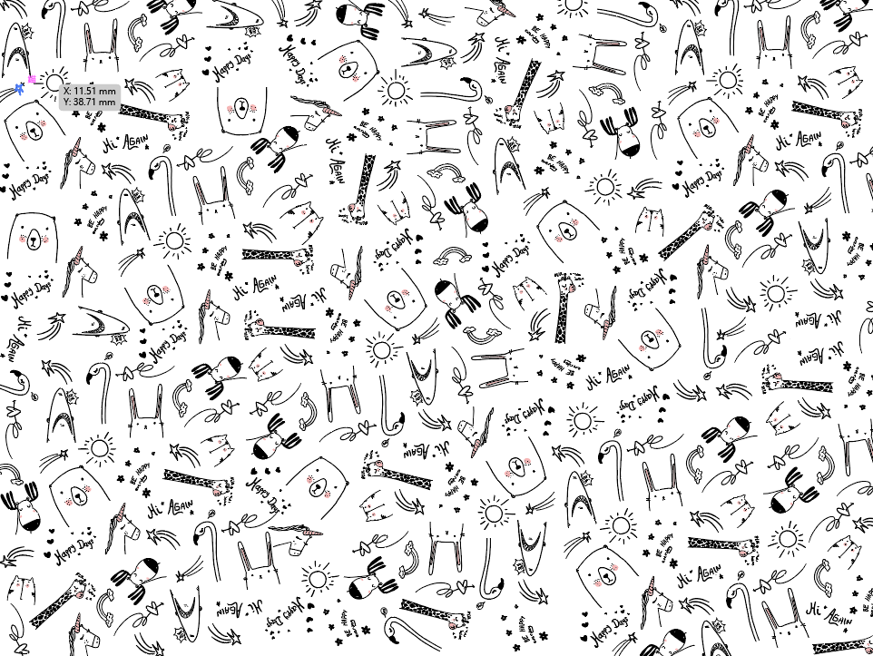 A3彩膜-可愛插畫風