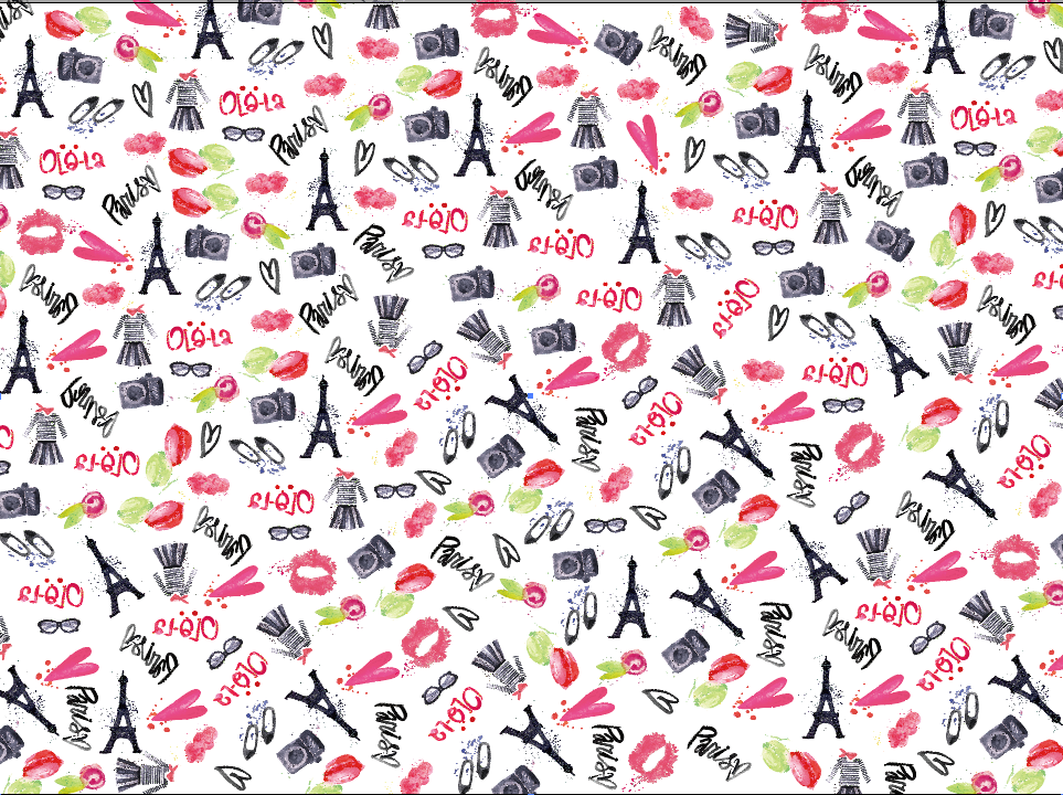 A3彩膜-浪漫法國