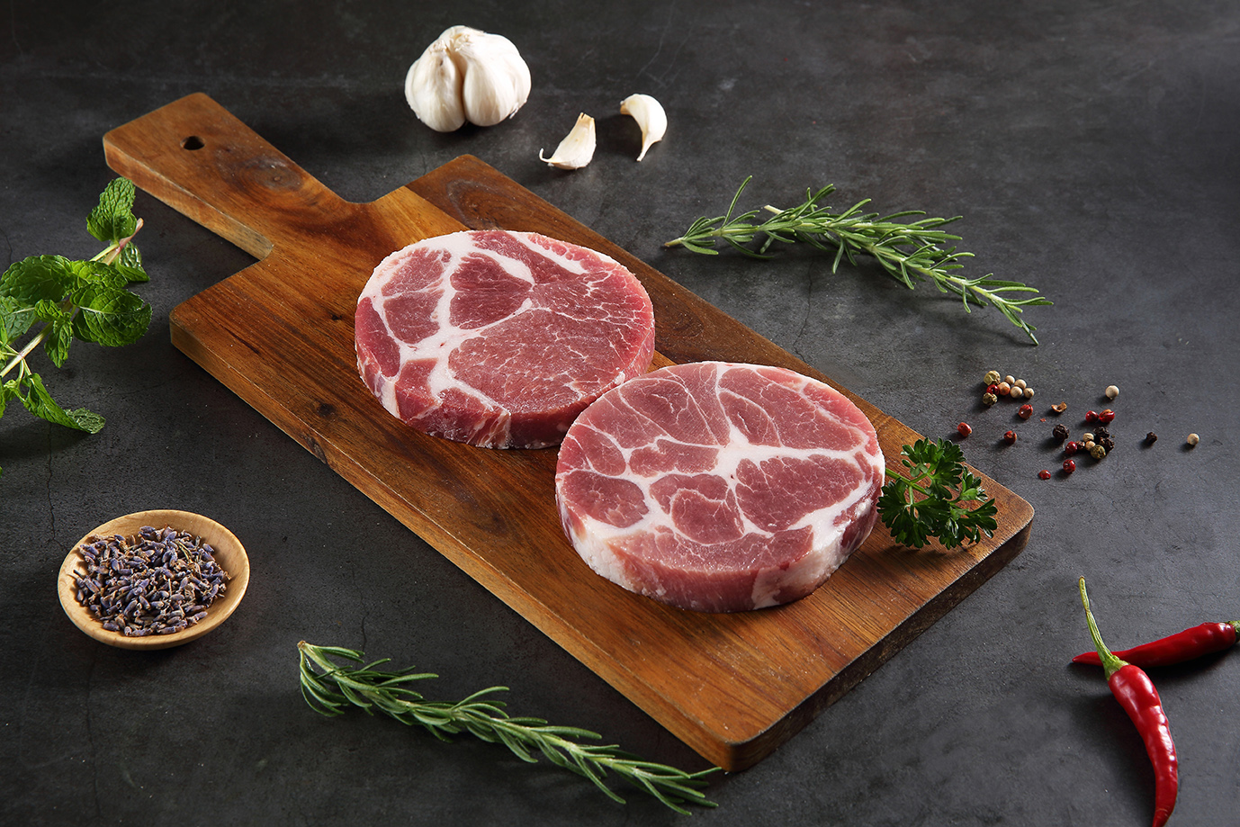 【香草豬】A級沙朗排250g1