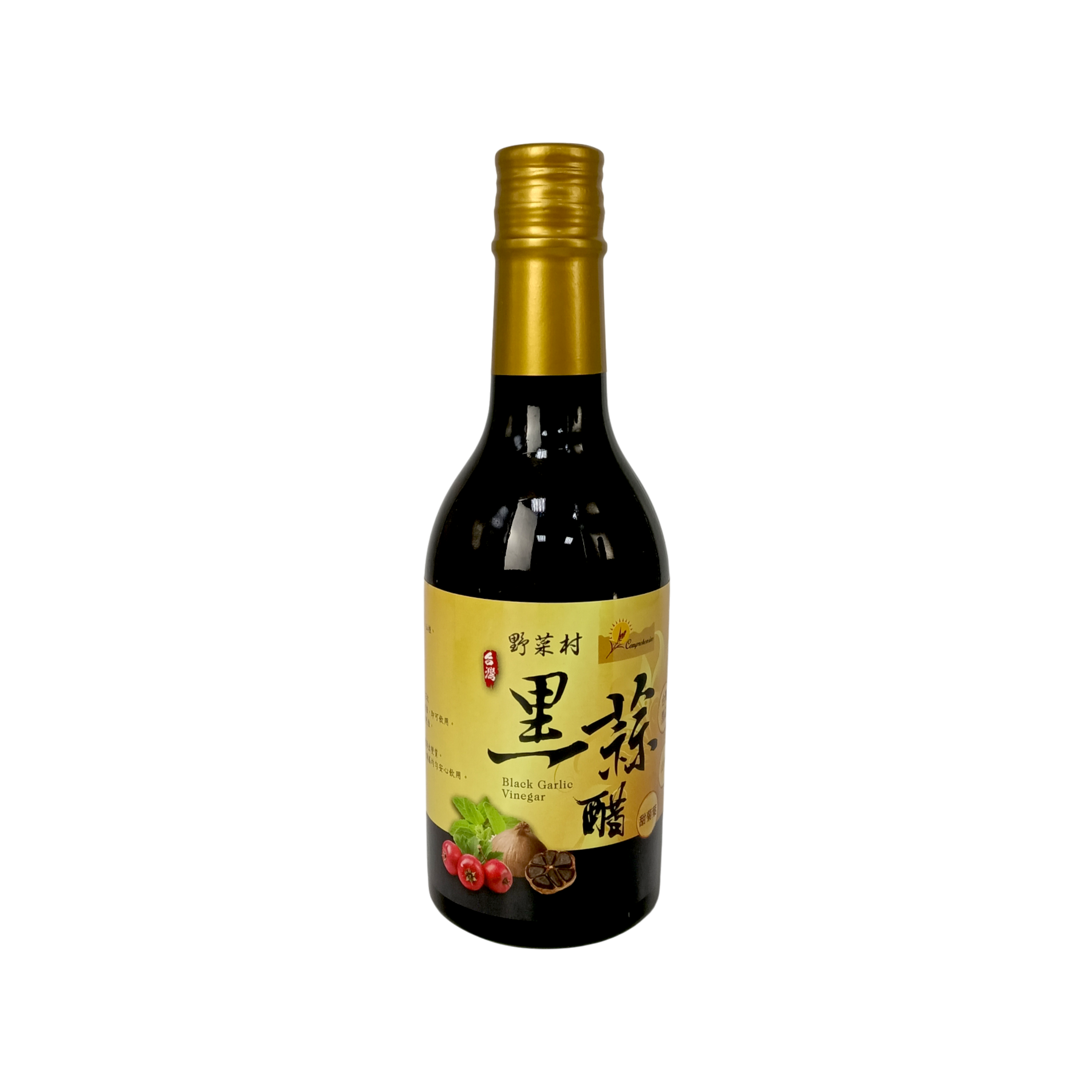 【野菜村】黑蒜醋(甜菊葉)300ml X22