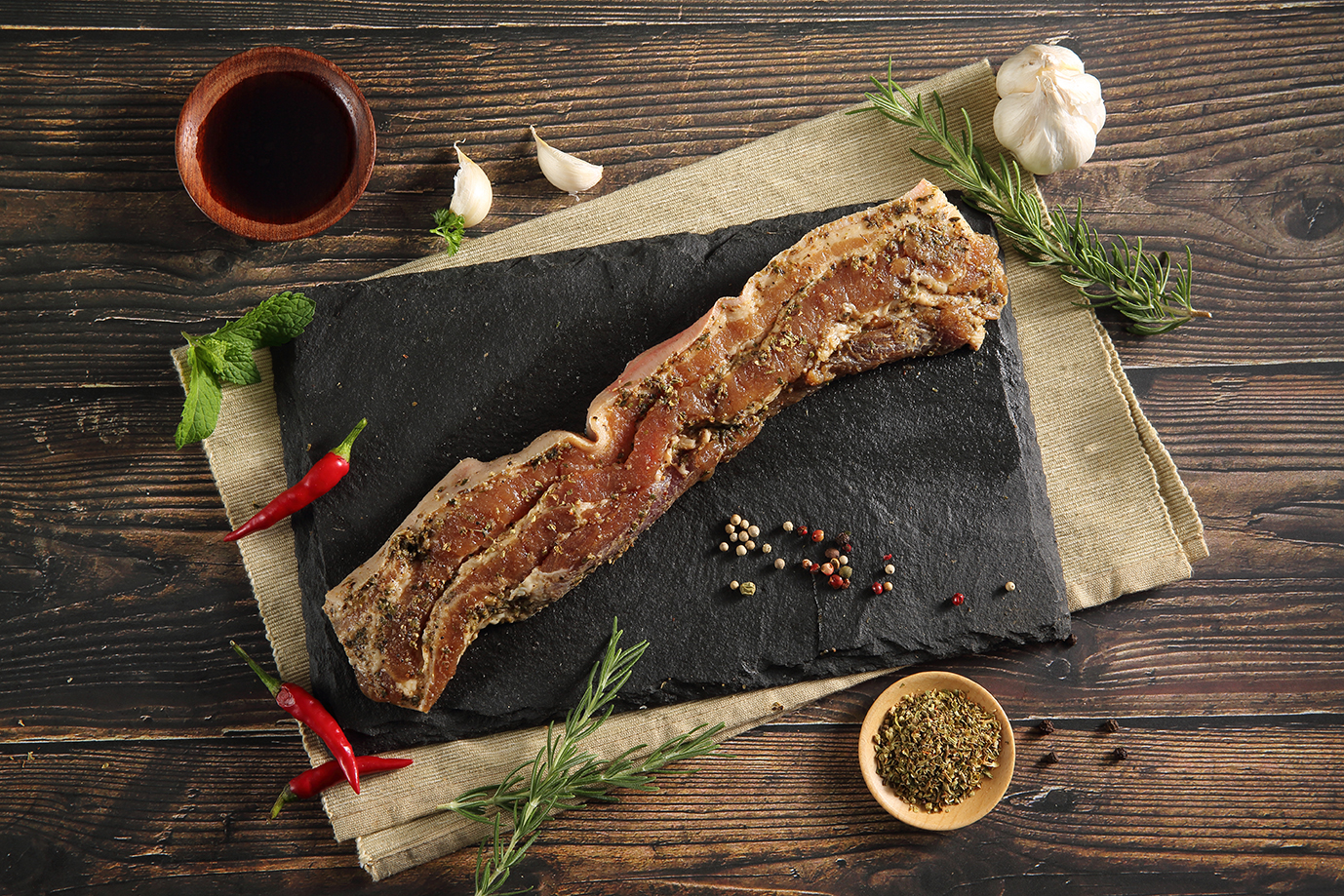 【香草豬】義式鹹豬肉250g #潔淨配方1