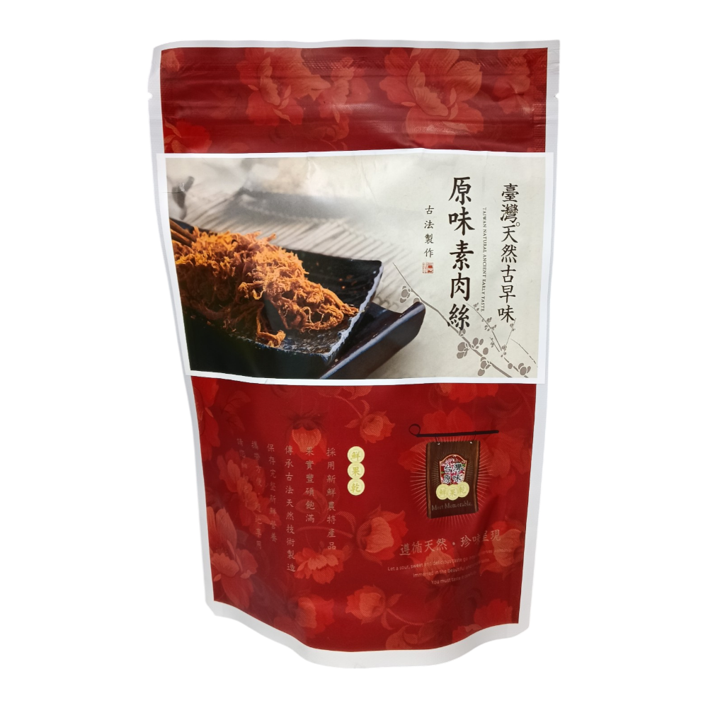 【綠源寶】原味素肉絲 200g1