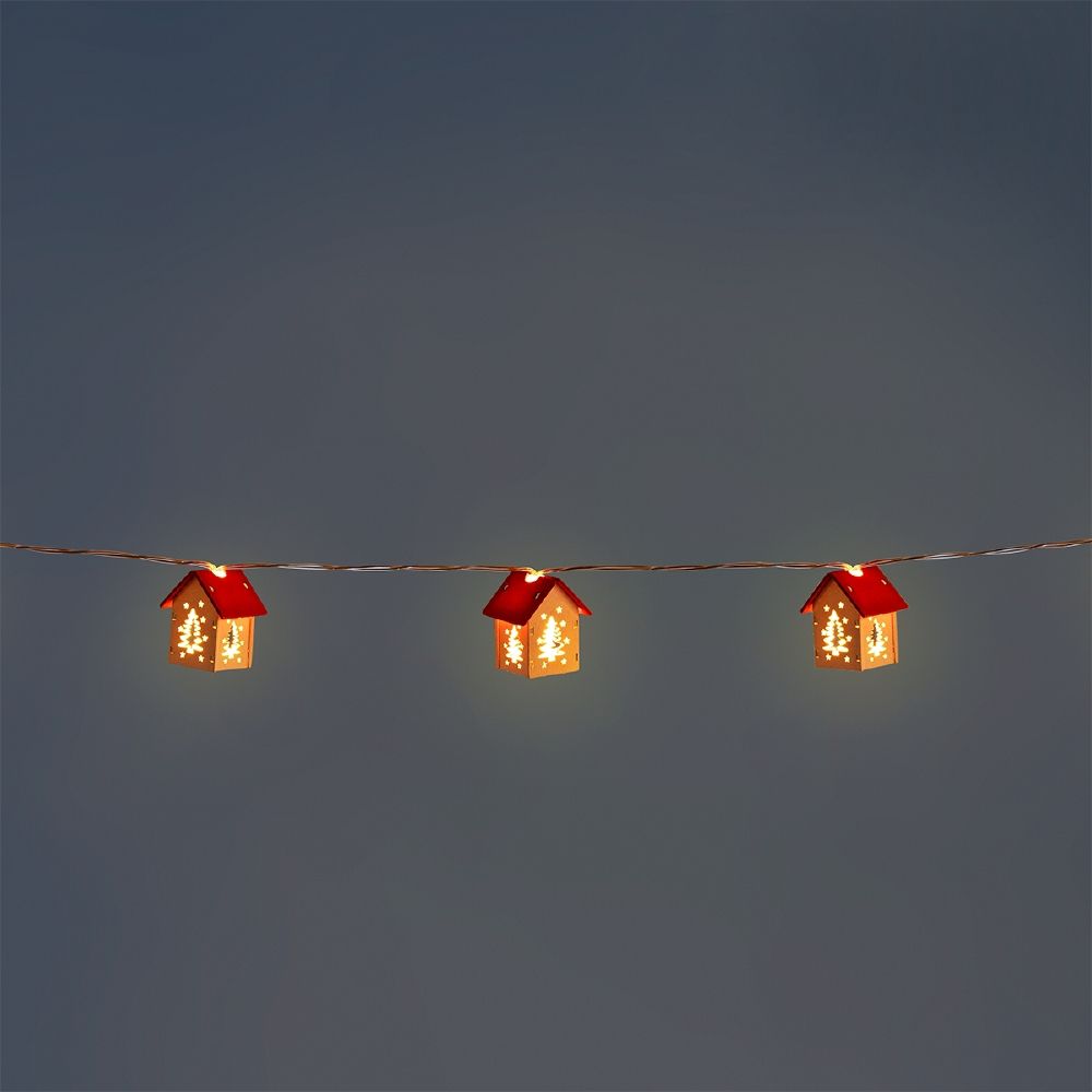 【 flying tiger 】🏠 房屋造型 燈串