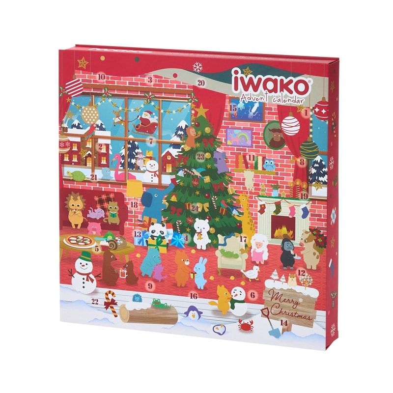 【日本PLAZA 】Iwako 聖誕倒數日曆