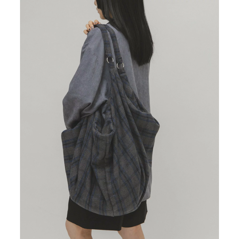 【日本 KBF 】2WAY 兩用輕巧休閒包 (羊毛混紡款)