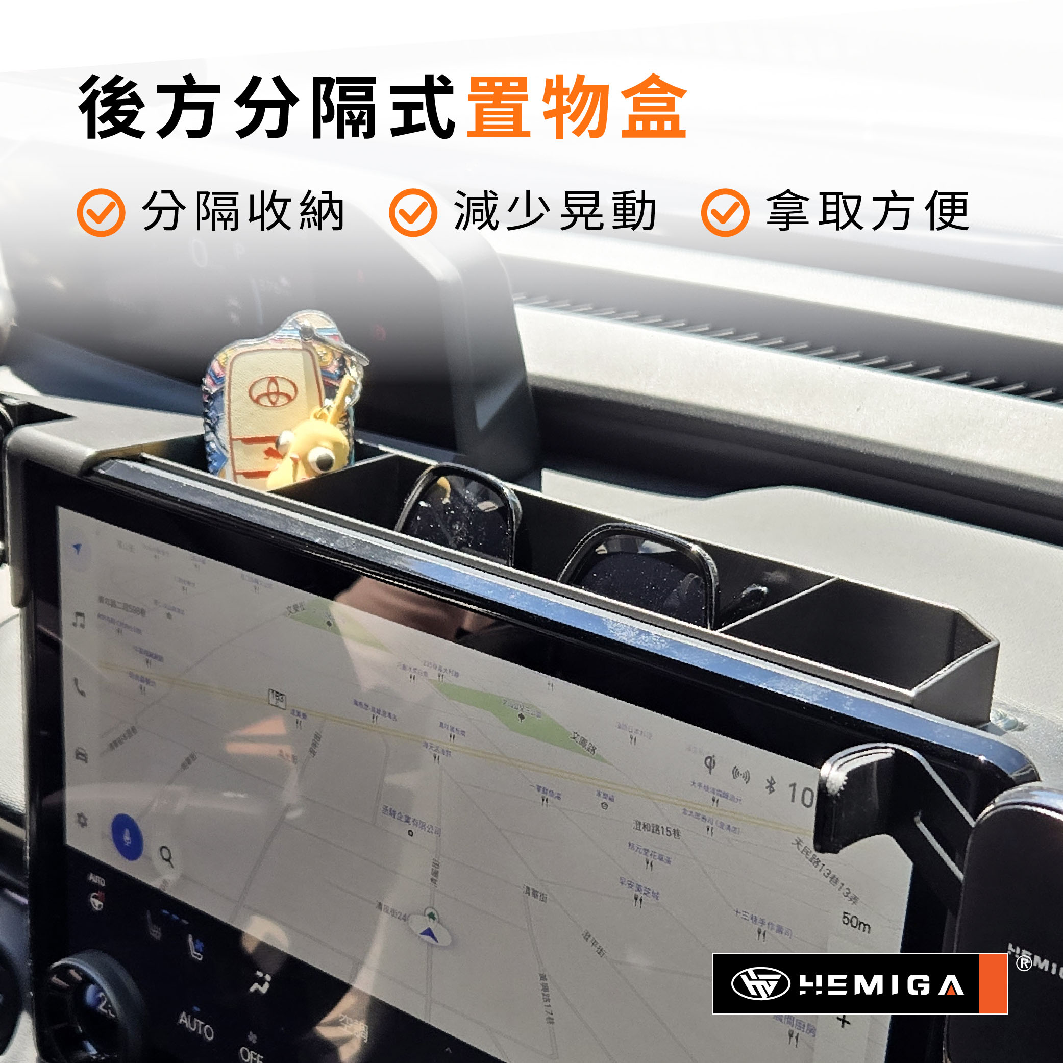 bZ4X 手機架 2026年式 台灣研發 14吋螢幕 小改款 車用手機架 純扣卡 豐田 TOYOTA 金屬球頭 汽車手機架9